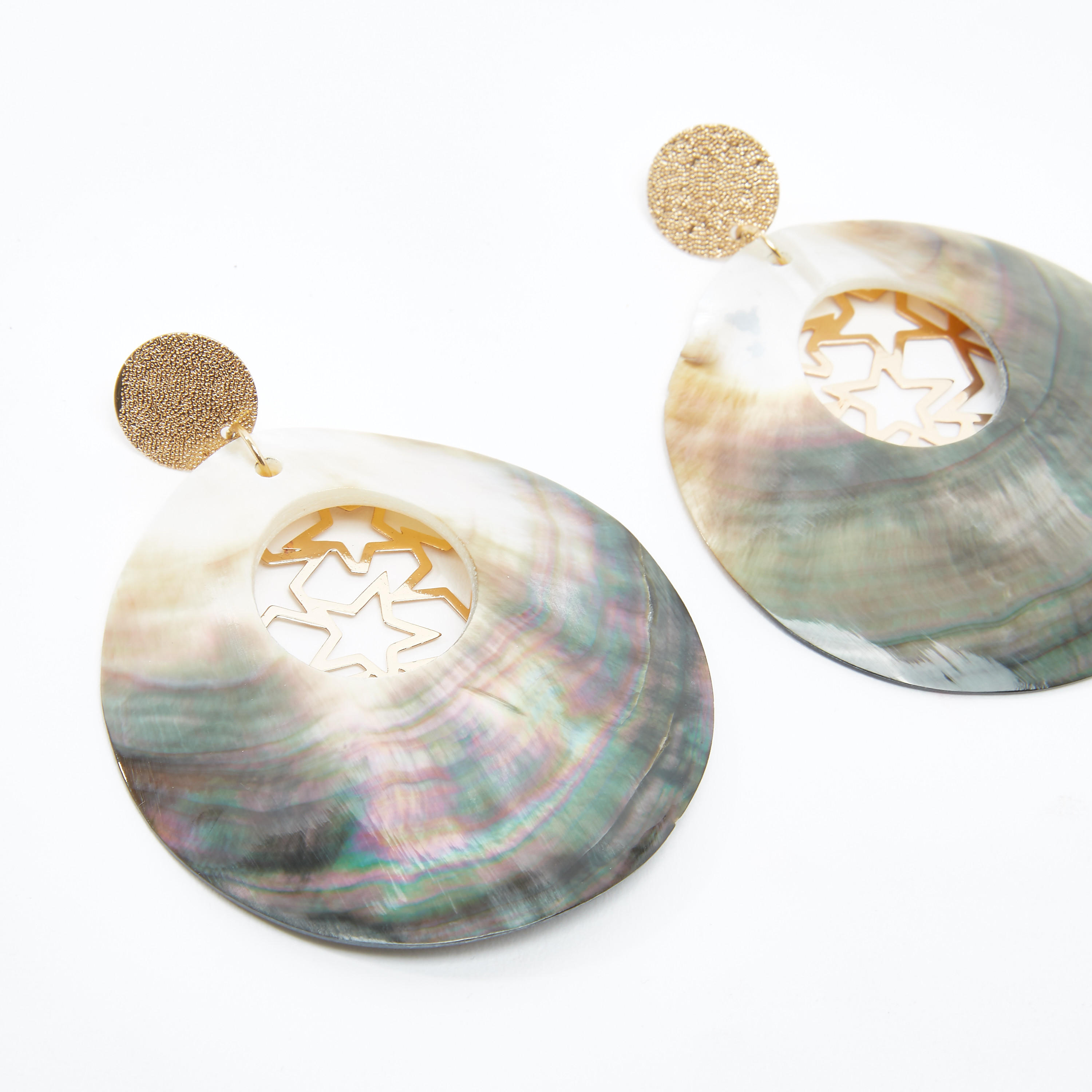 Printed Dangling Earrings with Pushback Closure-women-watchesandjewellery-jewellery-earrings-image-3