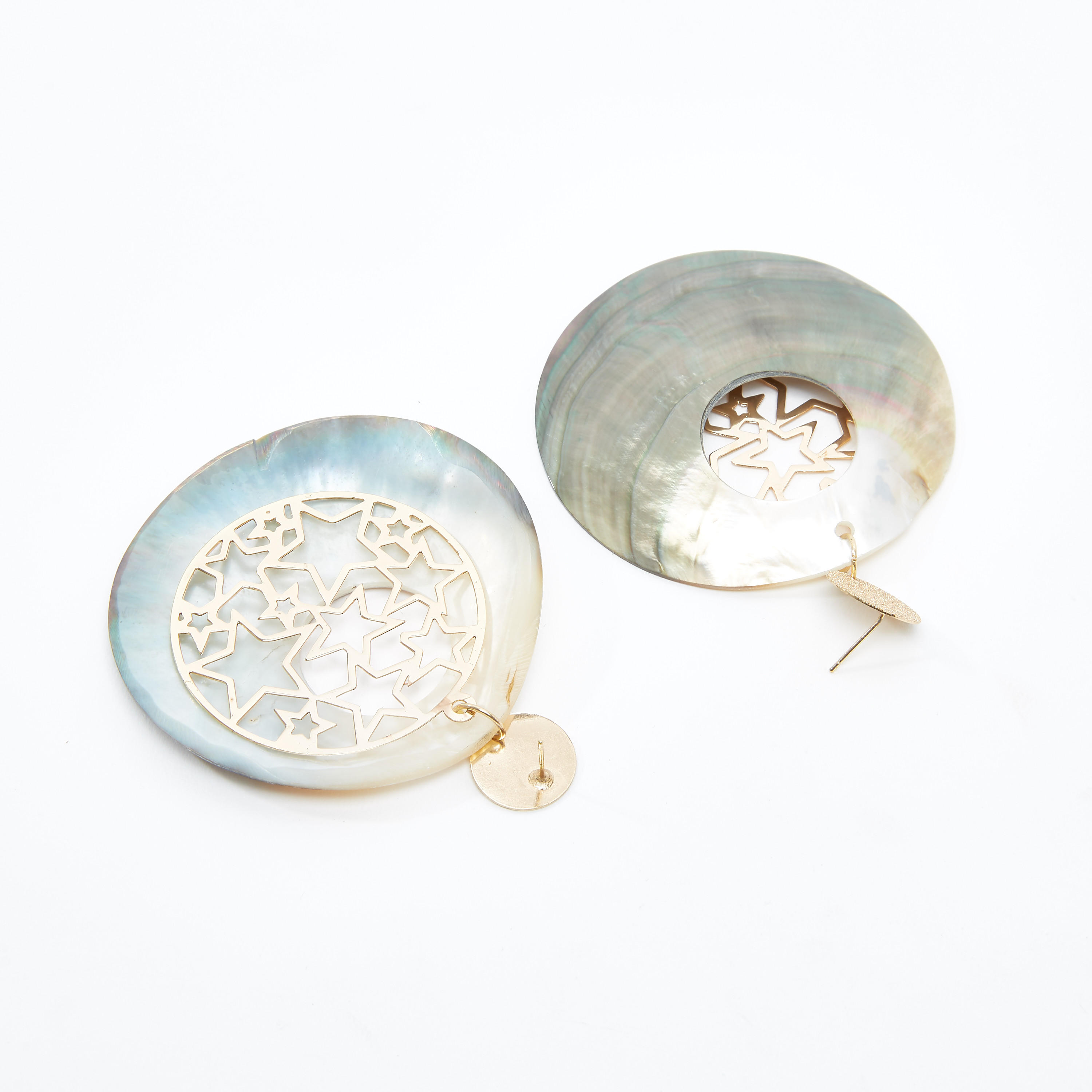 Printed Dangling Earrings with Pushback Closure-women-watchesandjewellery-jewellery-earrings-image-4
