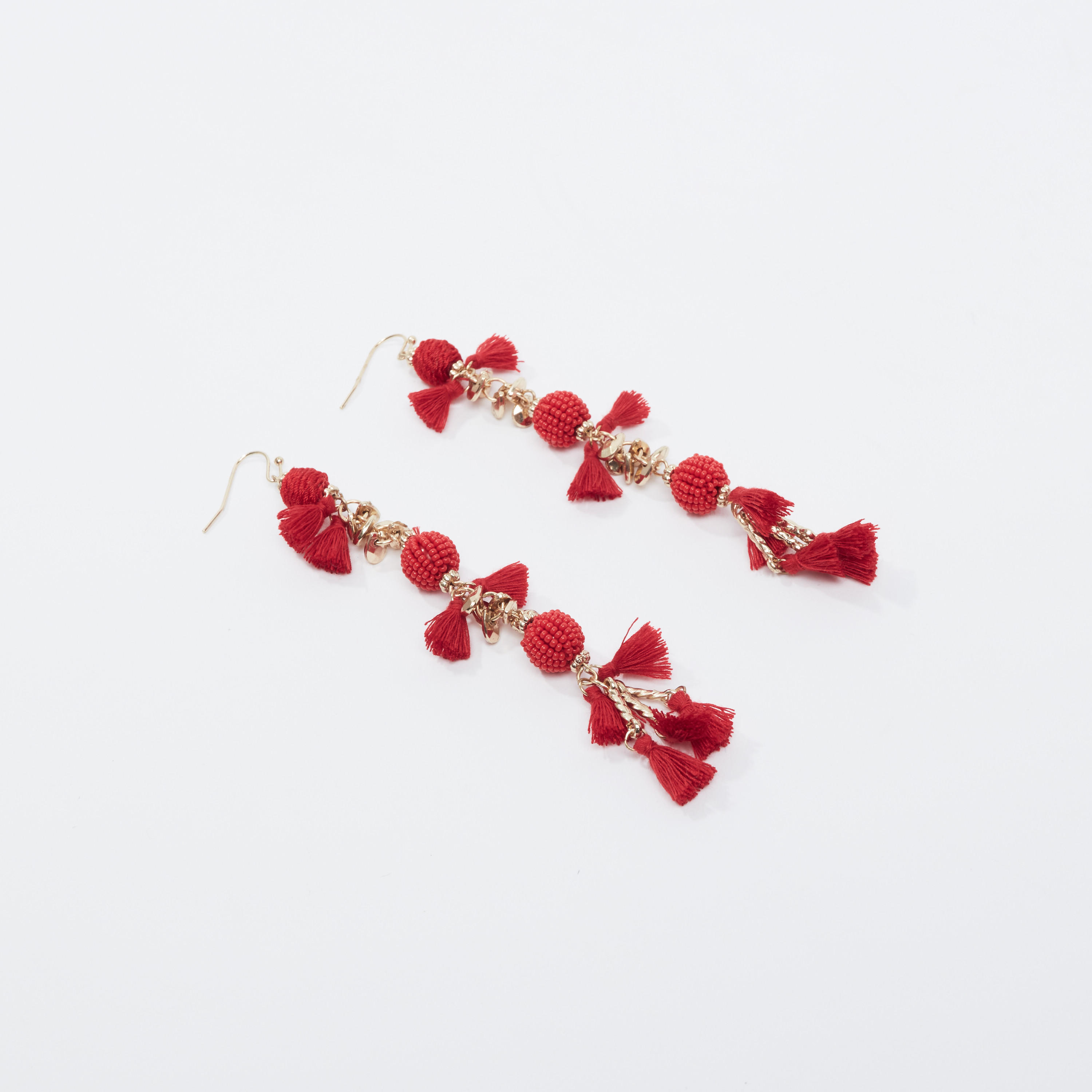 أقراط بدلاية بتزيينات وخطّاف-women-watchesandjewellery-jewellery-earrings-image-1