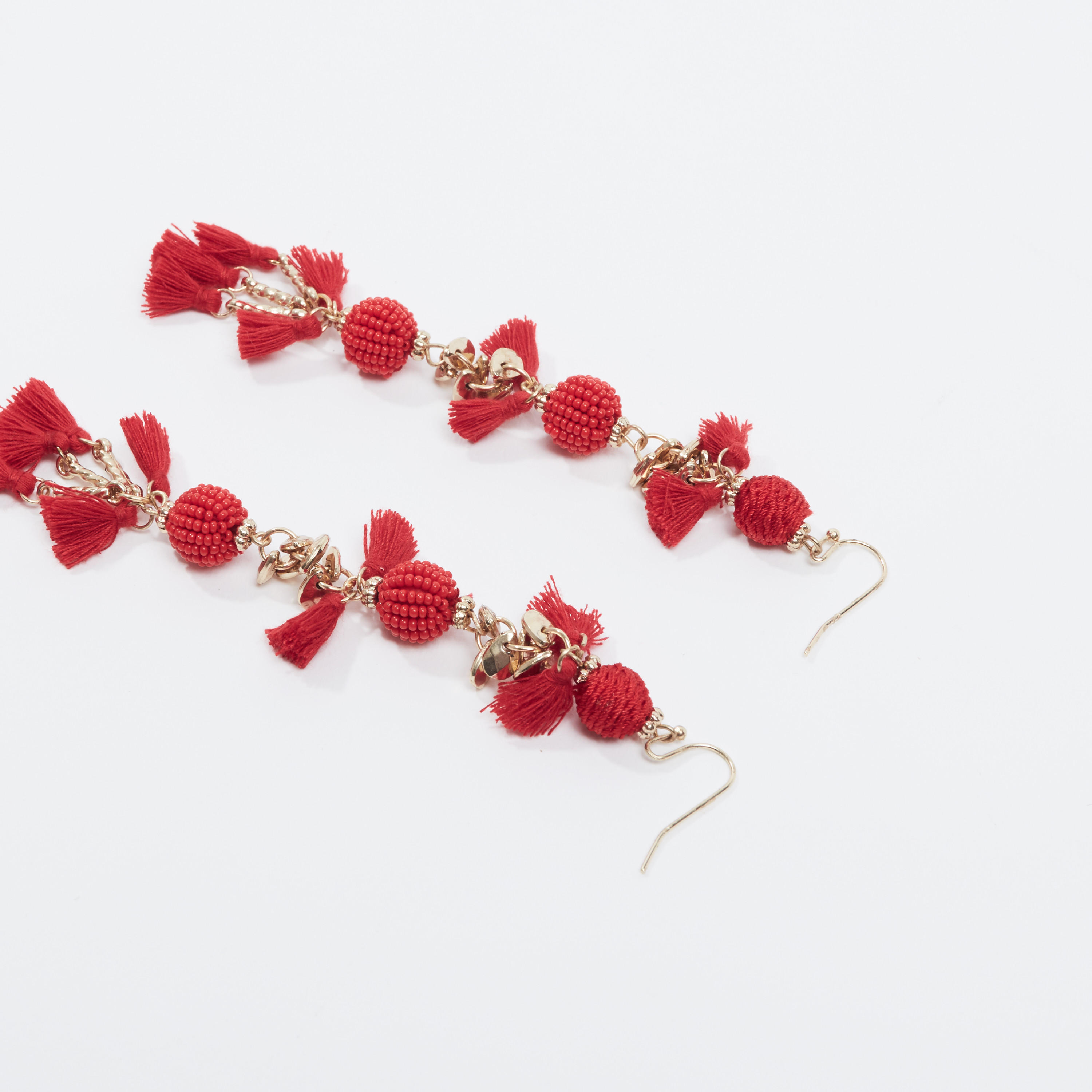 أقراط بدلاية بتزيينات وخطّاف-women-watchesandjewellery-jewellery-earrings-image-3