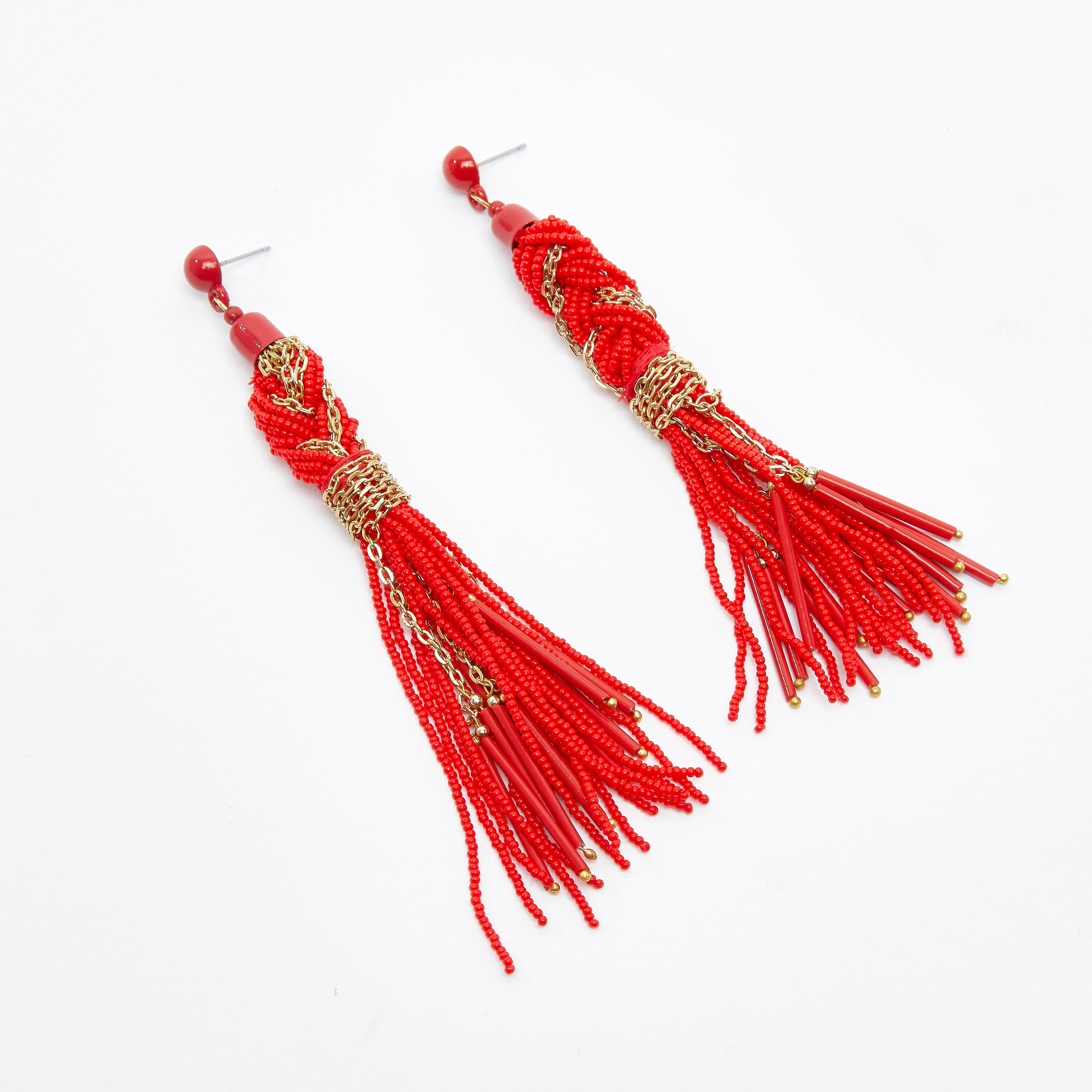 أقراط خرز متدليّة بمكبس إغلاق-women-watchesandjewellery-jewellery-earrings-image-4