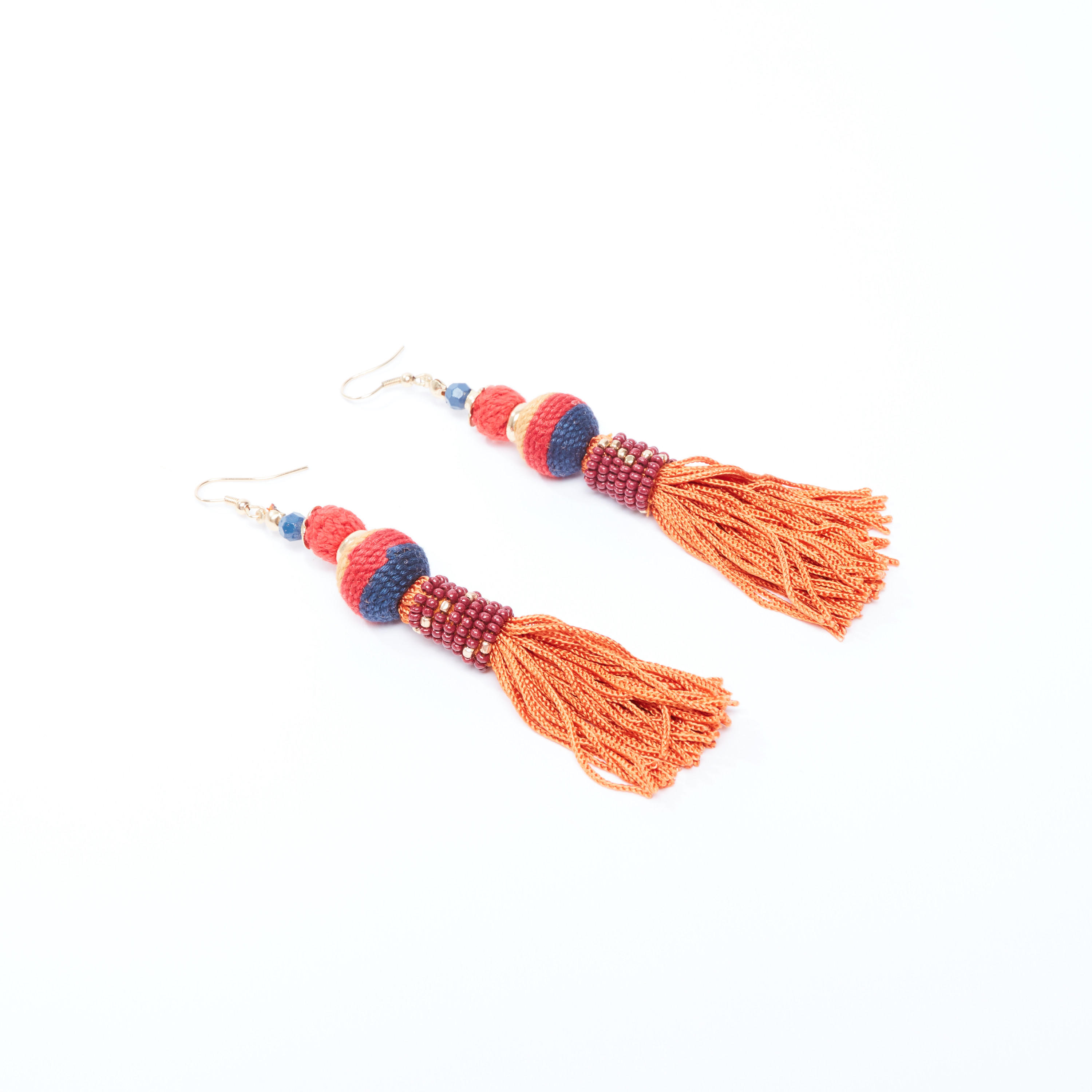 أقراط متدلية بخطّاف إغلاق وخرز-women-watchesandjewellery-jewellery-earrings-image-1
