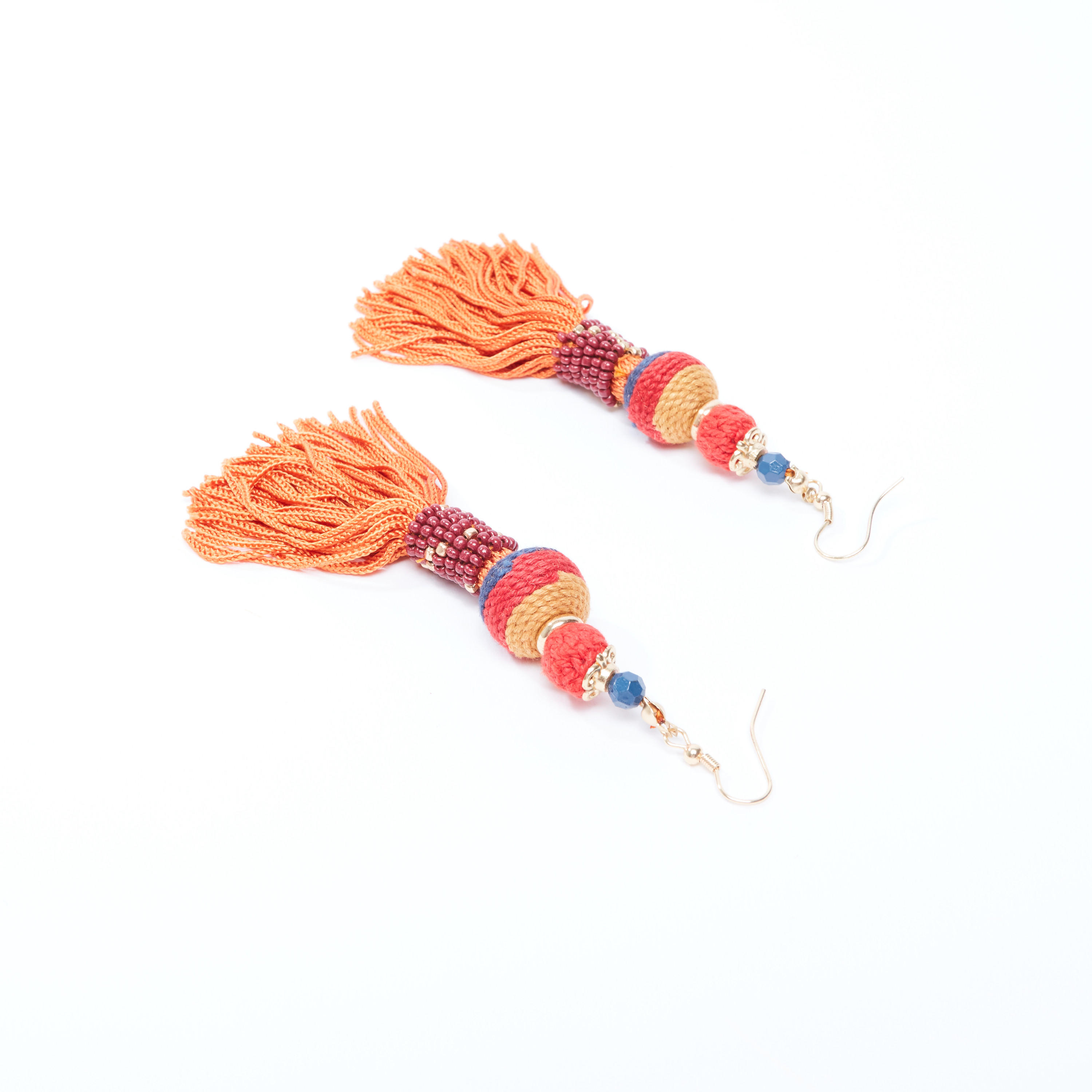 أقراط متدلية بخطّاف إغلاق وخرز-women-watchesandjewellery-jewellery-earrings-image-4