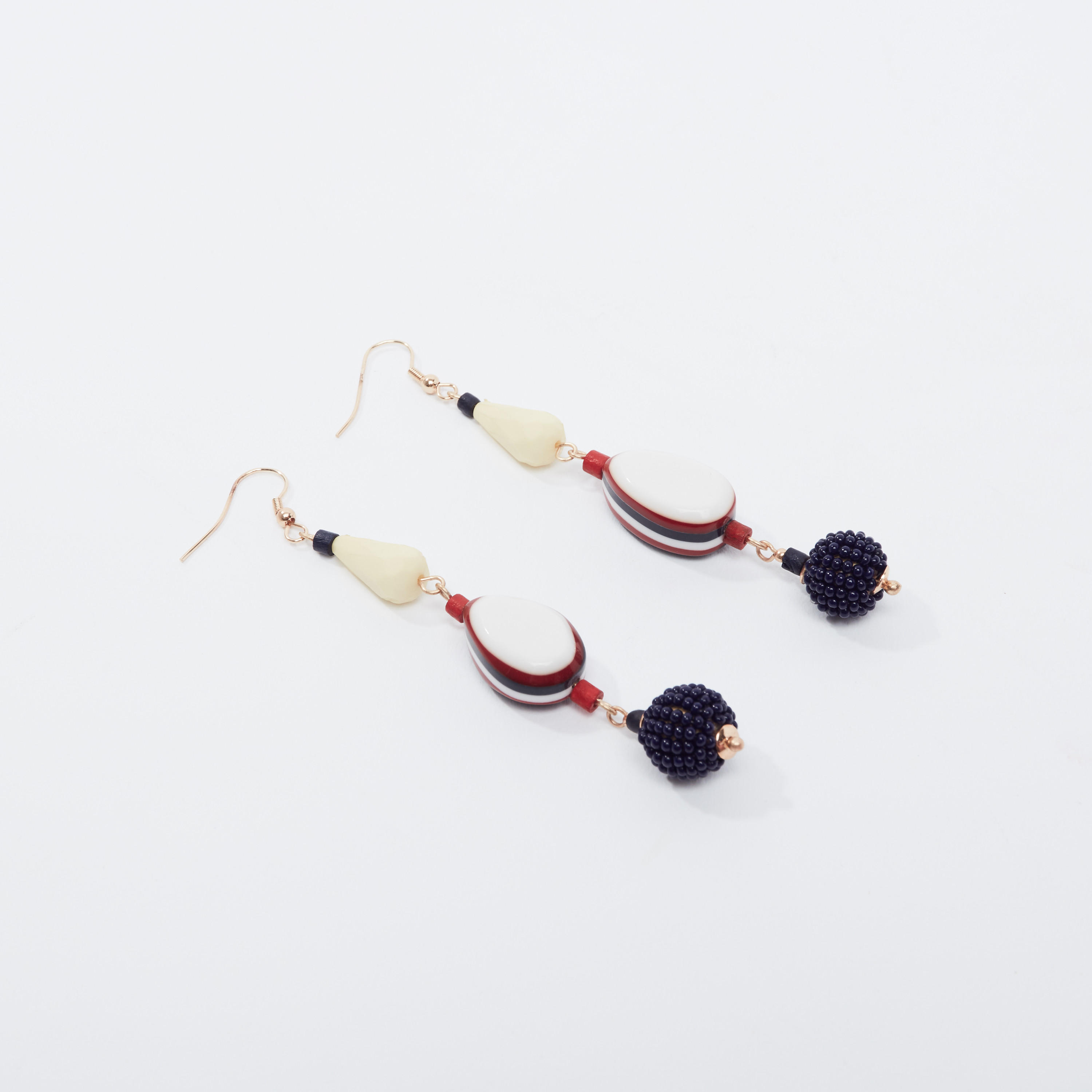 أقراط متدلية مزينة بالخرز بخطّاف إغلاق-women-watchesandjewellery-jewellery-earrings-image-3