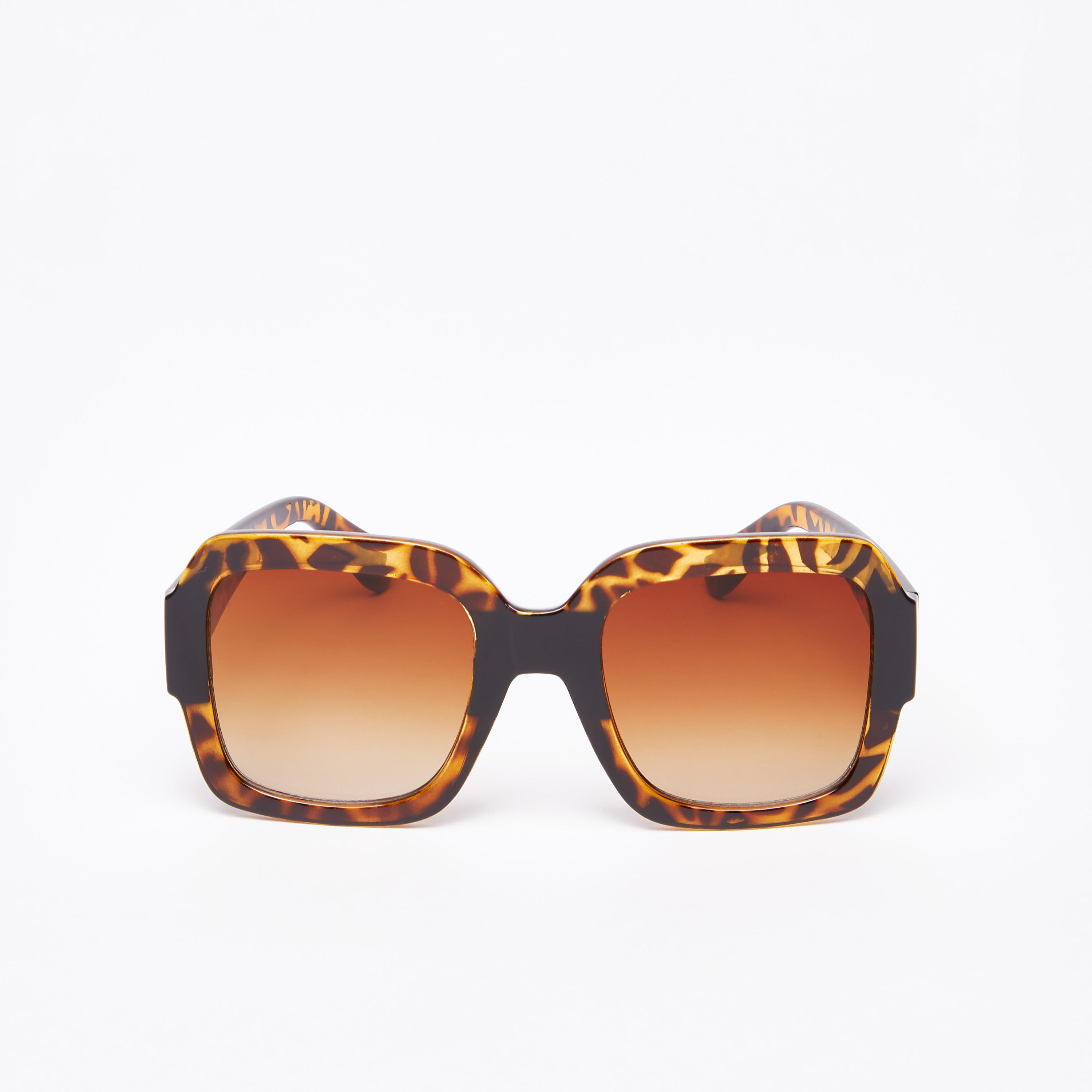 نظارة شمسية بإطار كامل وطبعات حيوانات-women-sunglasses-image-4