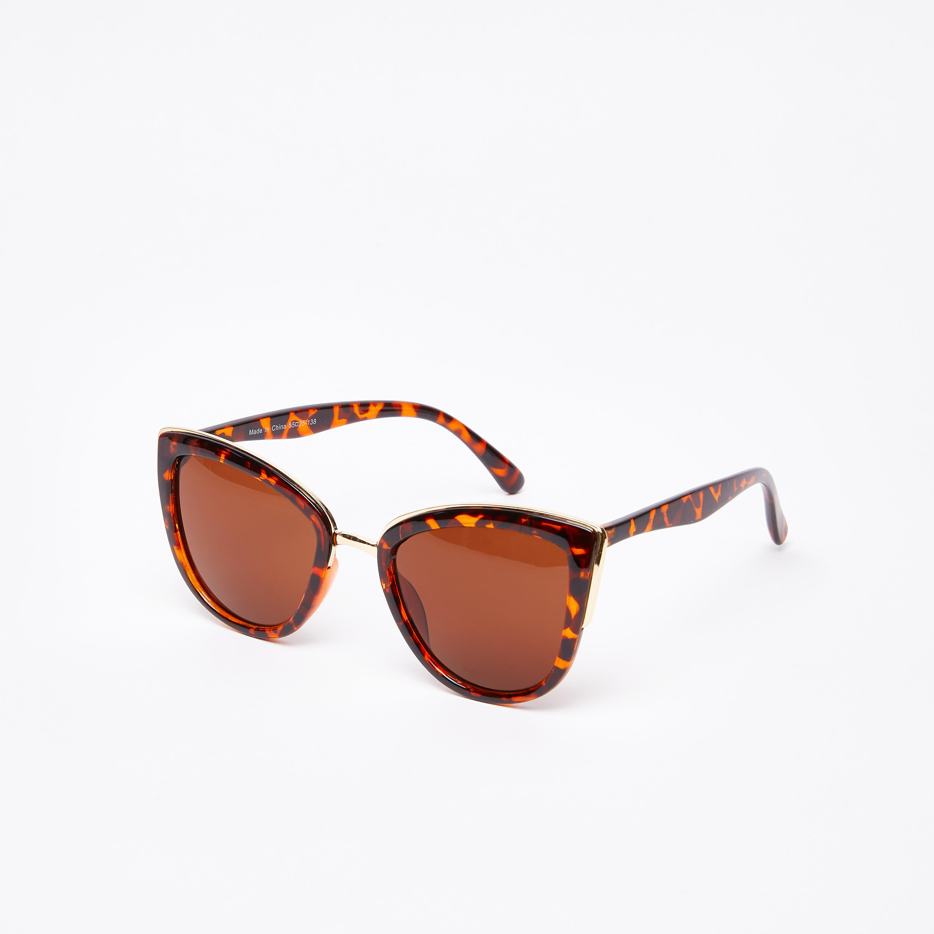 Printed Full Rim Wayfarer Sunglasses-women-sunglasses-image-1