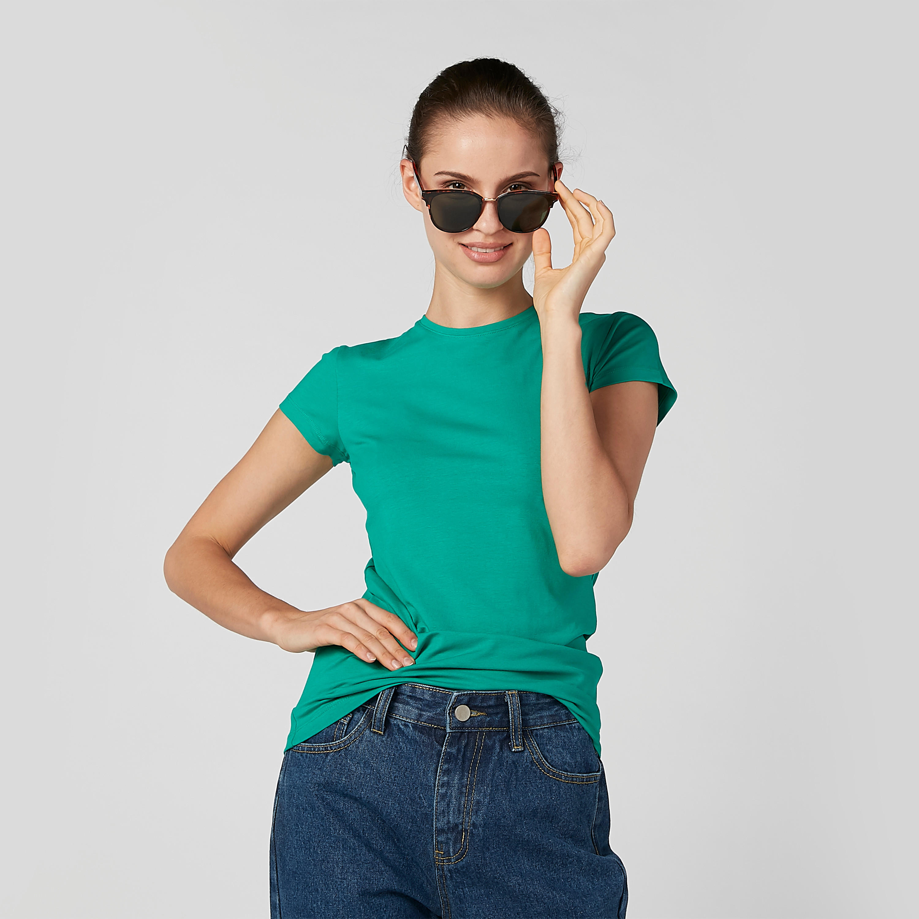 نظّارة شمسيّة واي فيرار بإطار كامل وطبعات-women-sunglasses-image-2