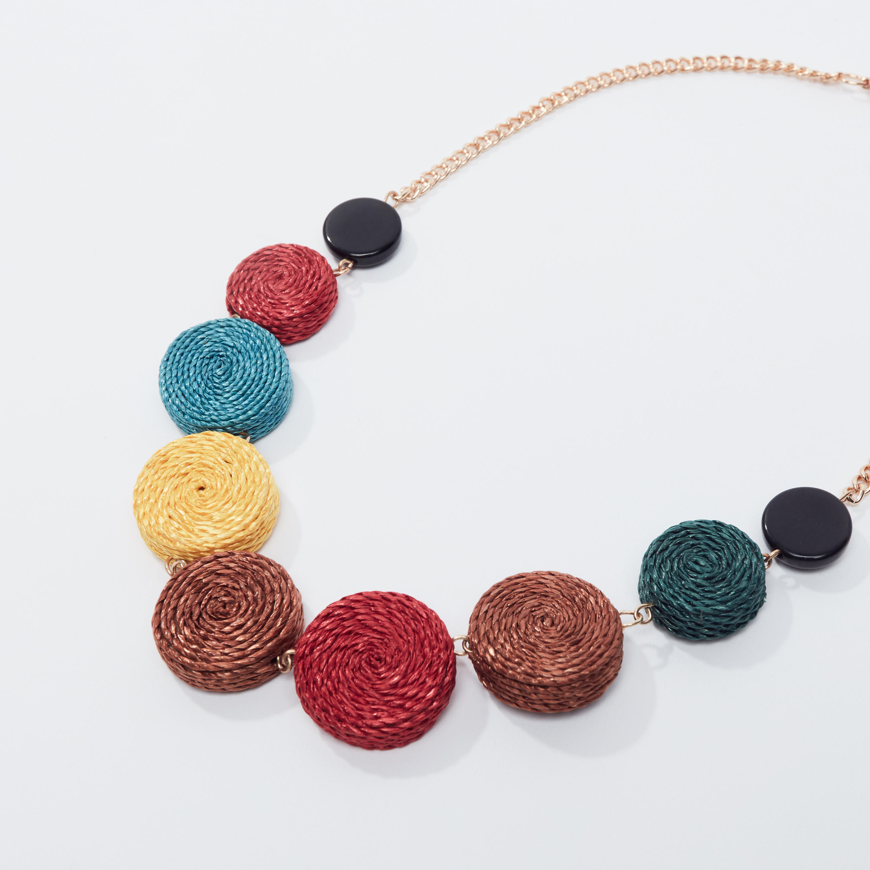Metallic Necklace with Lobser Clasp-women-watchesandjewellery-jewellery-necklacesandpendants-image-1