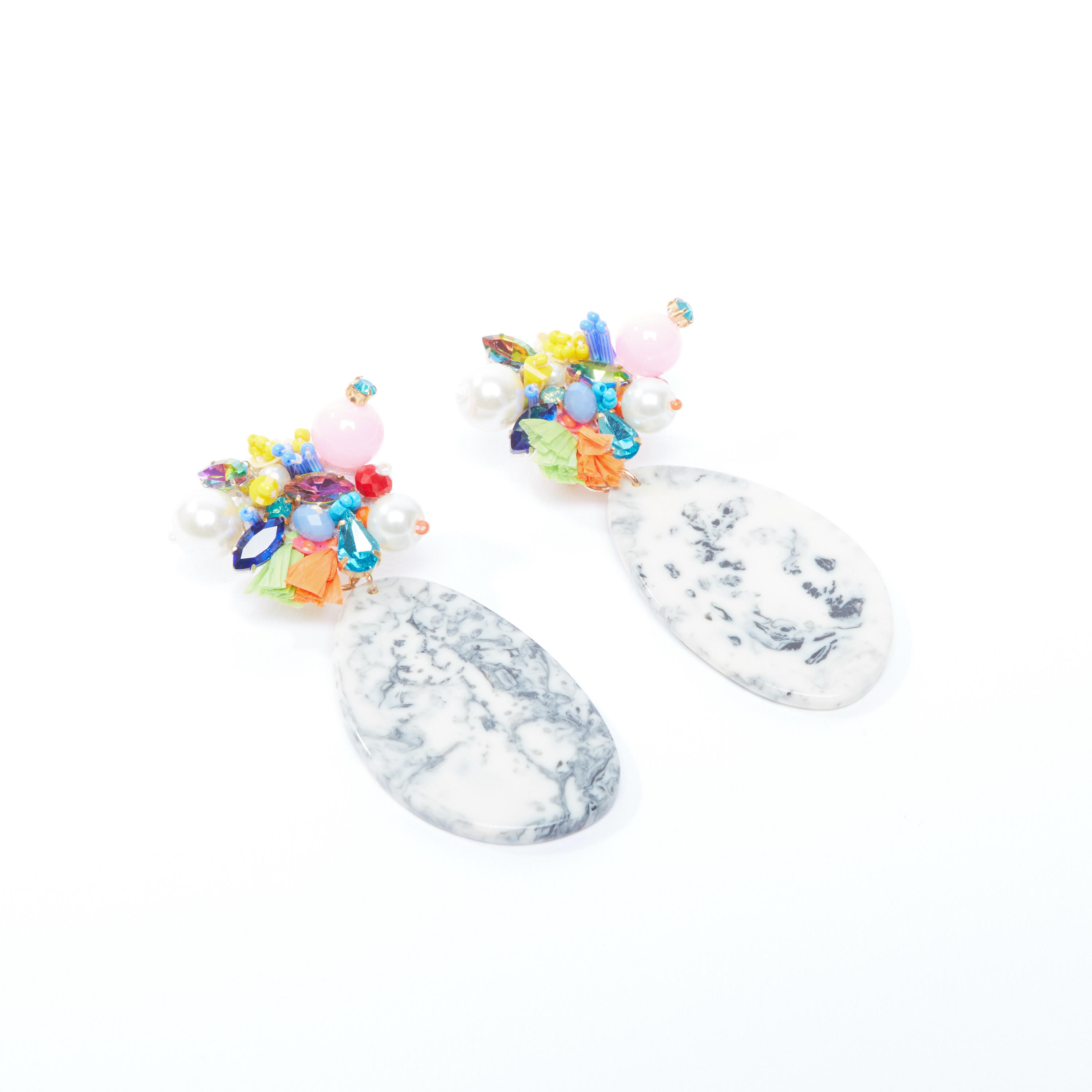 Embellished Dangling Earrings with Pushback Closure-women-watchesandjewellery-jewellery-earrings-image-1