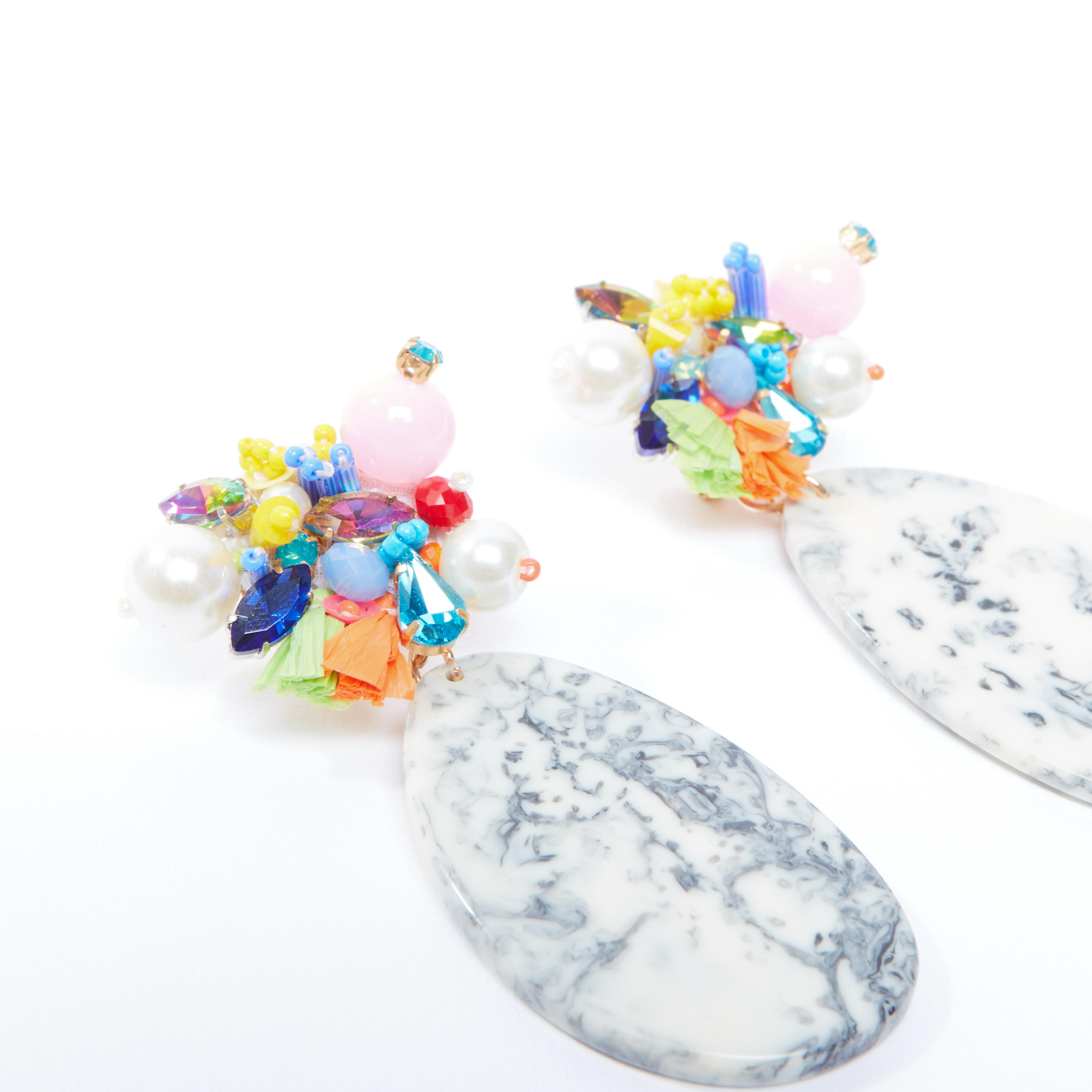 Embellished Dangling Earrings with Pushback Closure-women-watchesandjewellery-jewellery-earrings-image-3