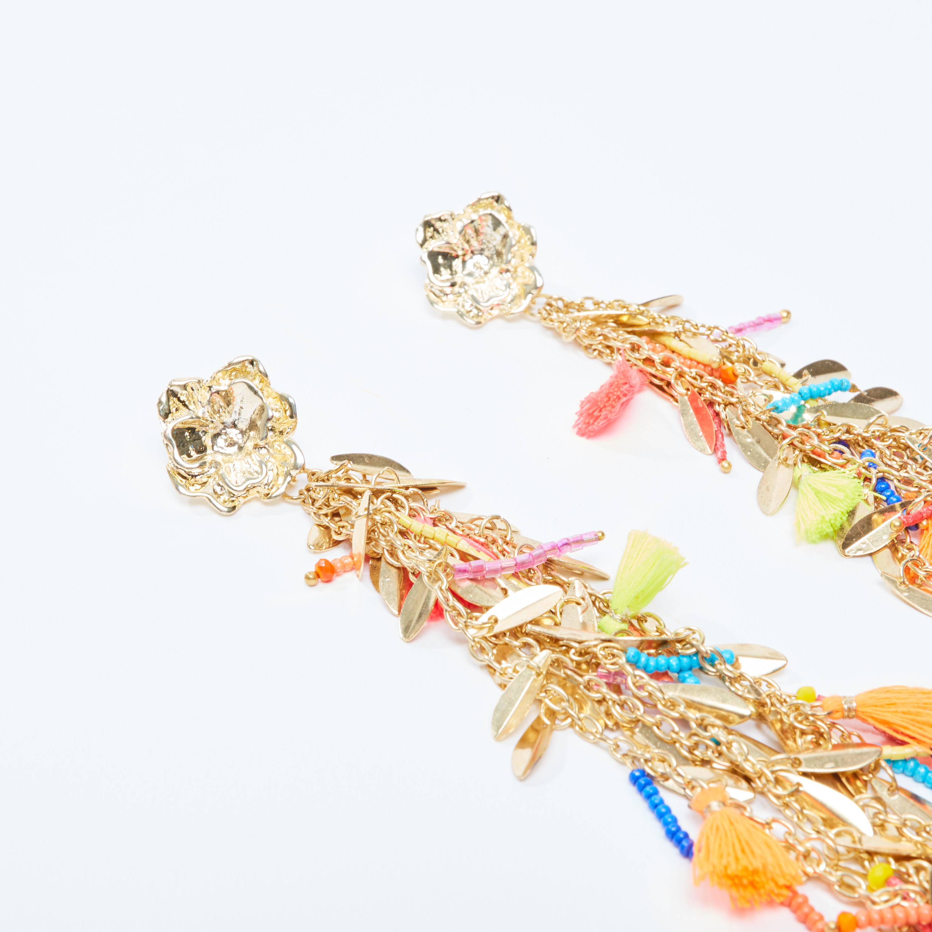 أقراط بدلّاية مزينة بمكبس إغلاق-women-watchesandjewellery-jewellery-earrings-image-3