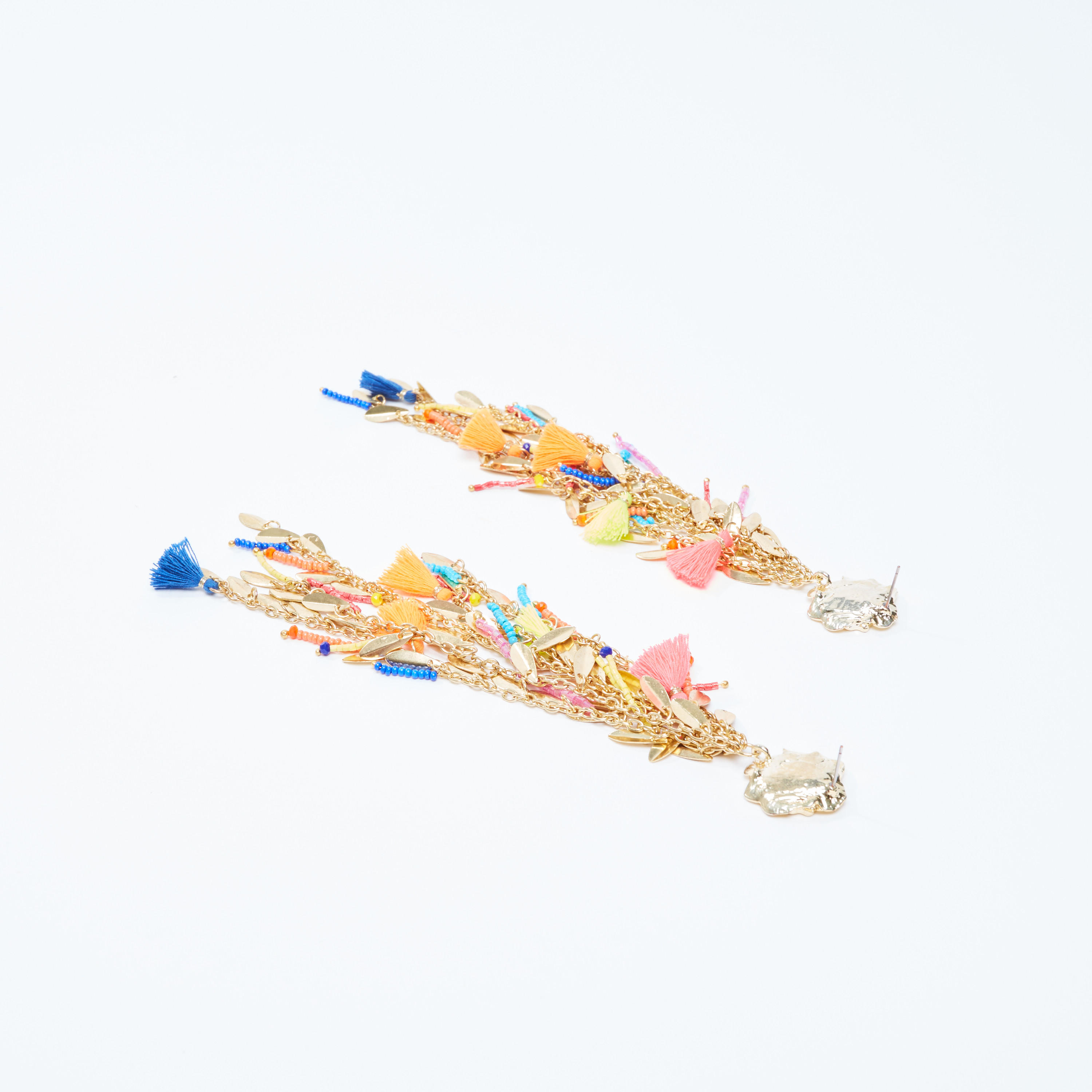 أقراط بدلّاية مزينة بمكبس إغلاق-women-watchesandjewellery-jewellery-earrings-image-4
