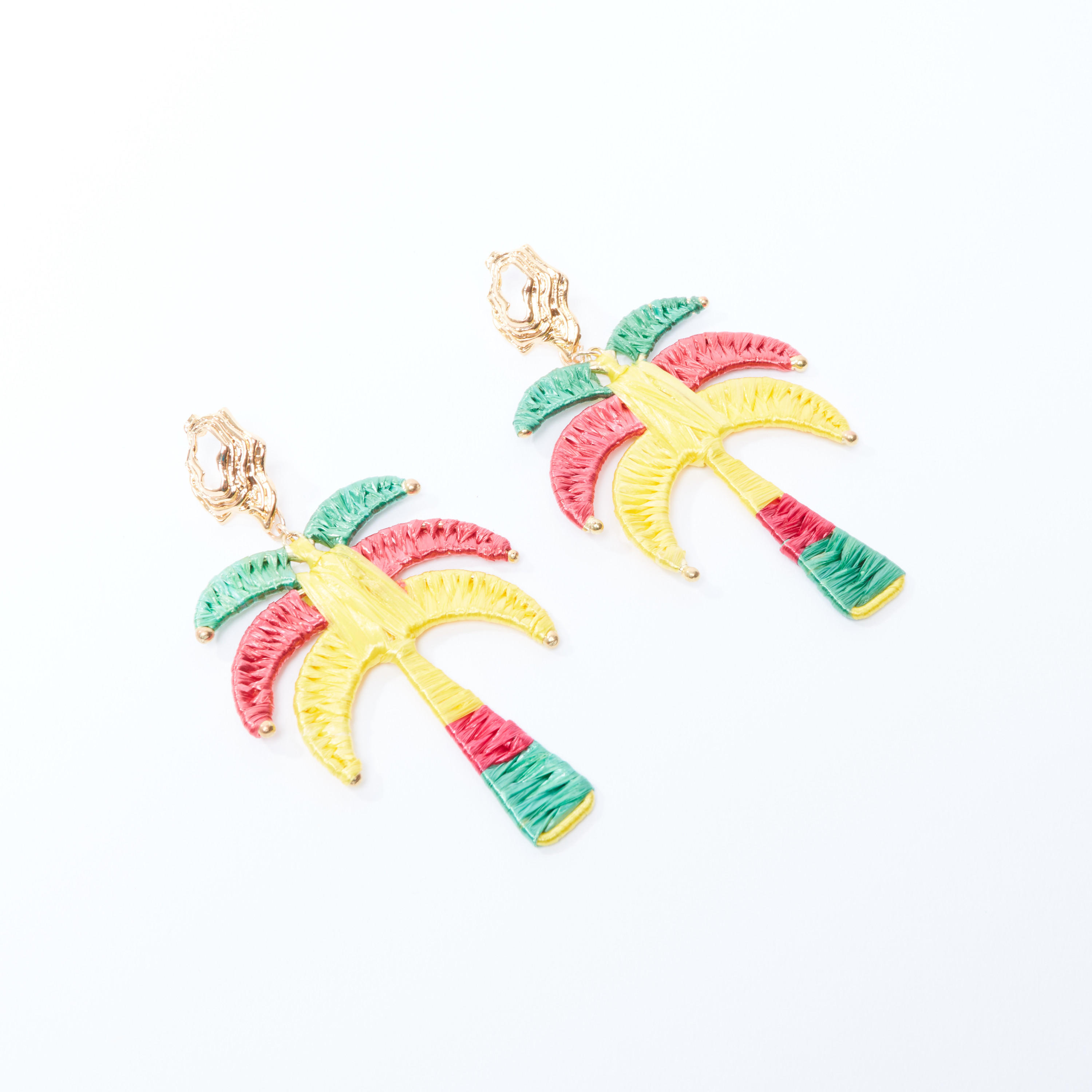 أقراط متدليّة ميتاليك بمكبس إغلاق-women-watchesandjewellery-jewellery-earrings-image-1