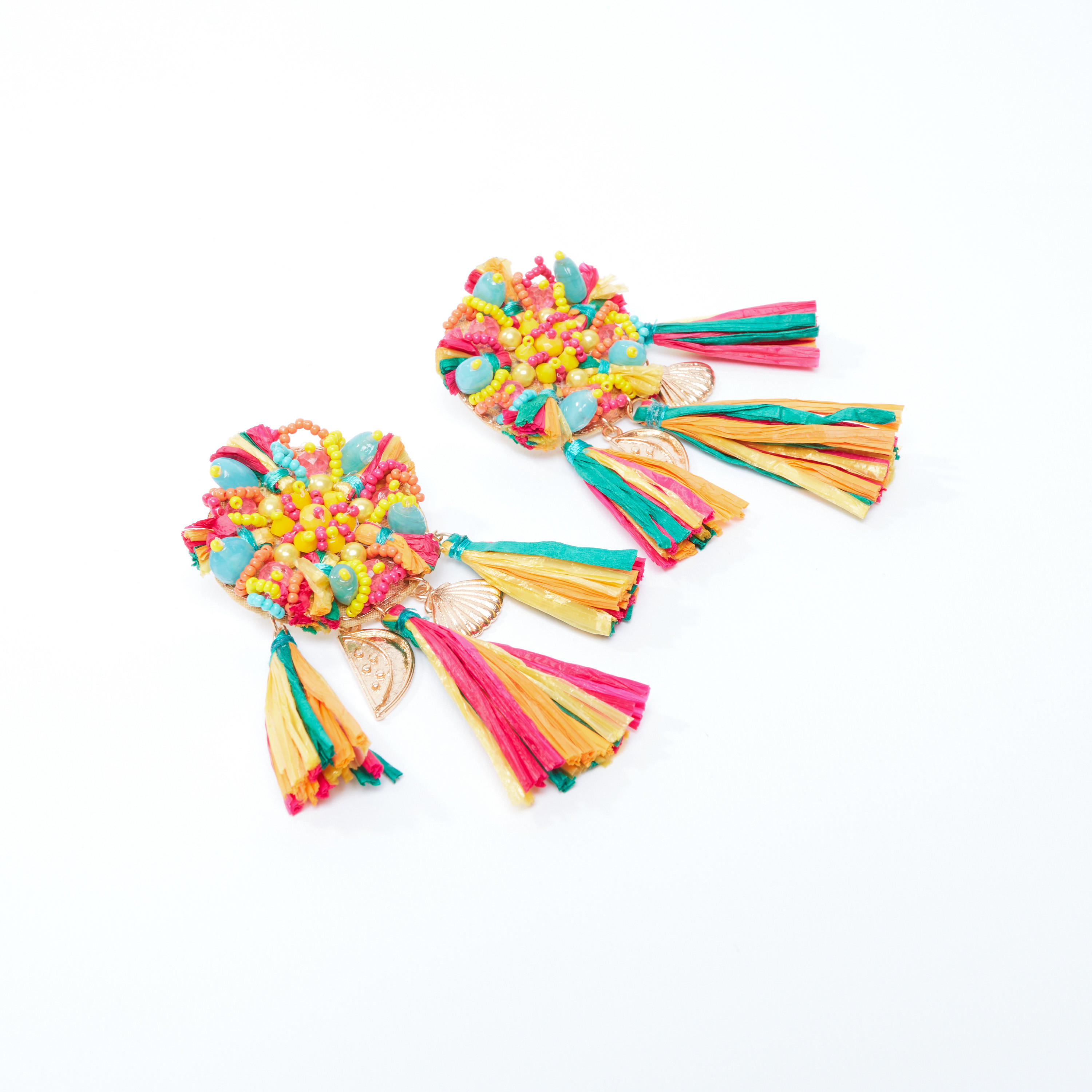 Embellished Dangling Earrings with Pushback Closure-women-watchesandjewellery-jewellery-earrings-image-1