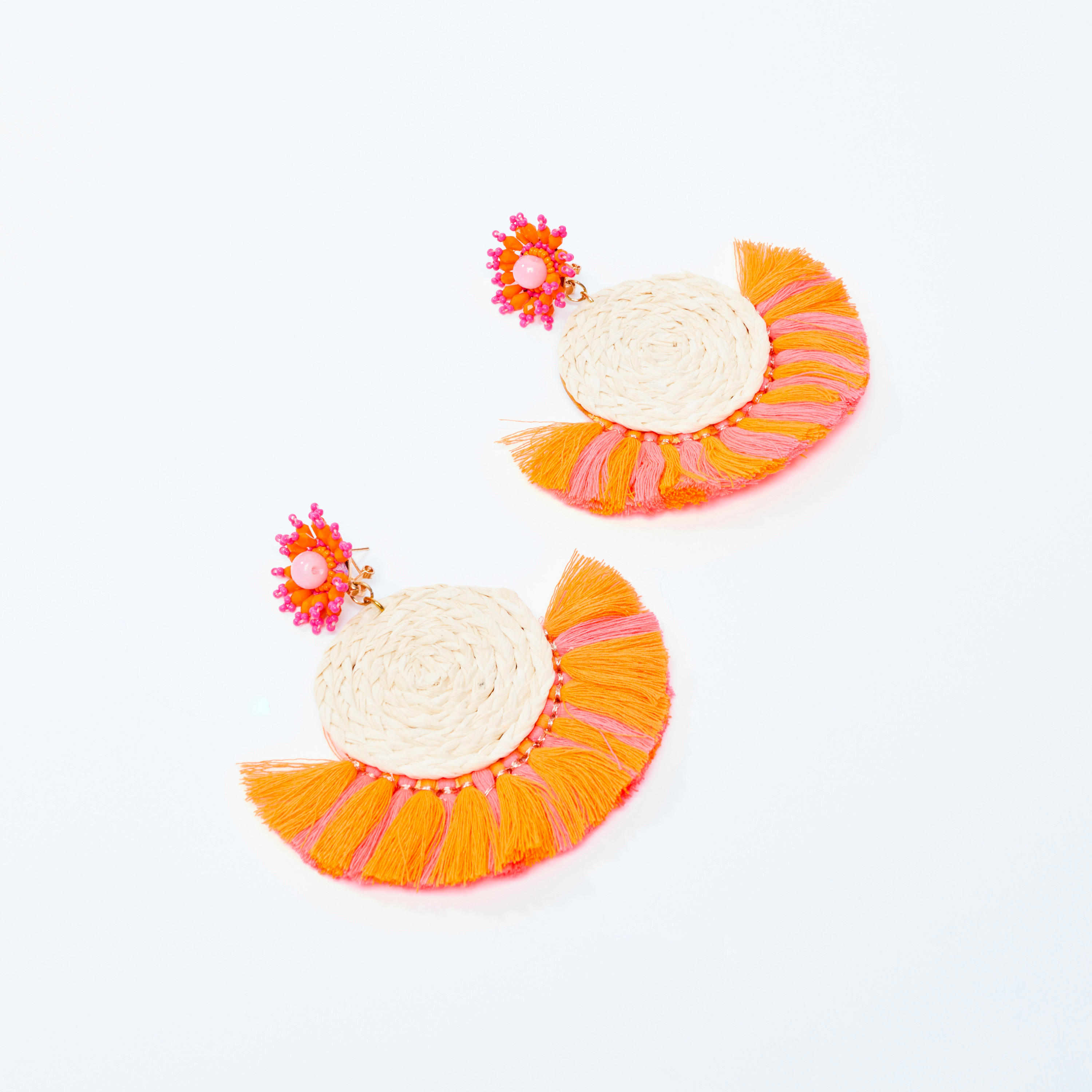 Embellished Dangling Earrings with Pushback Closure-women-watchesandjewellery-jewellery-earrings-image-1