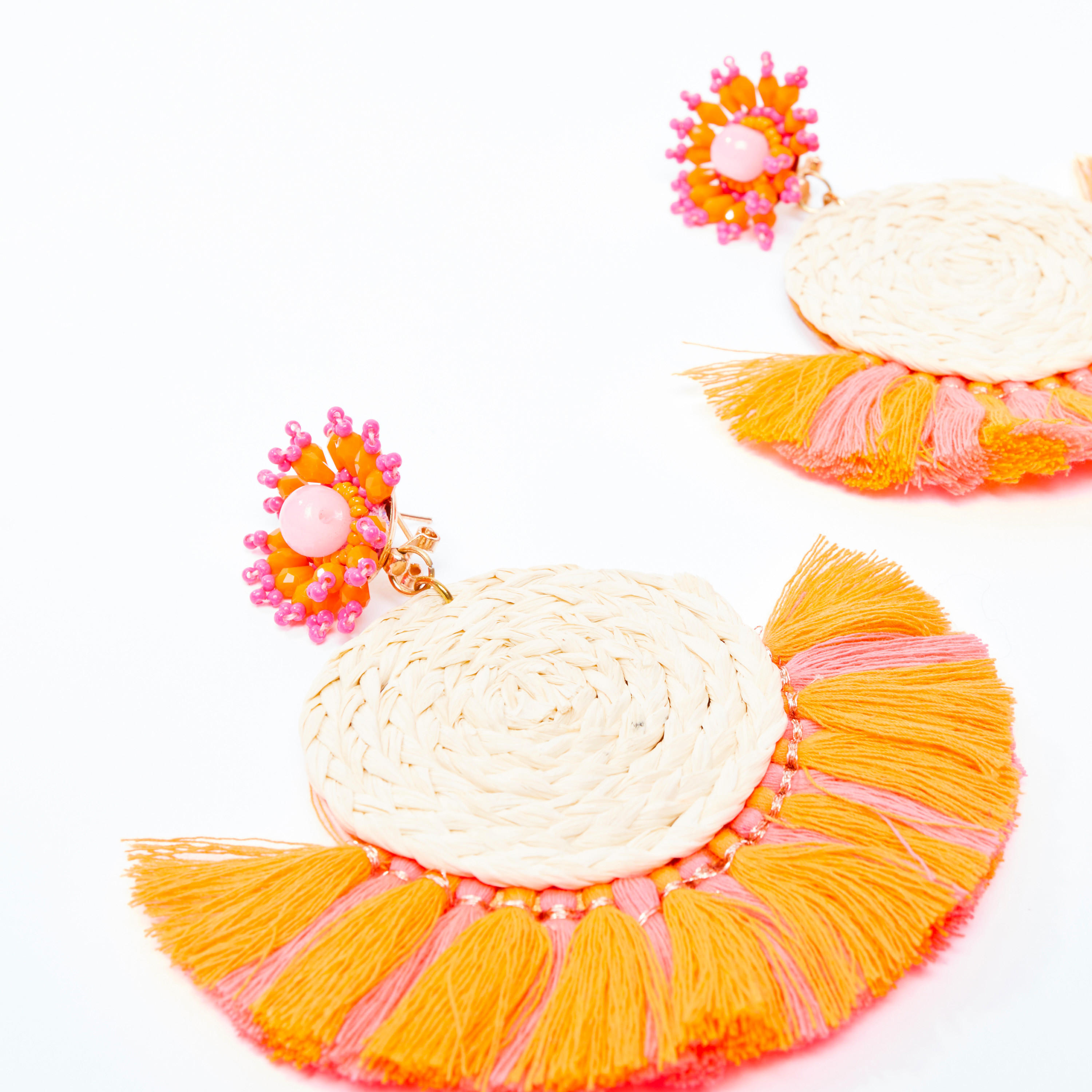 Embellished Dangling Earrings with Pushback Closure-women-watchesandjewellery-jewellery-earrings-image-3