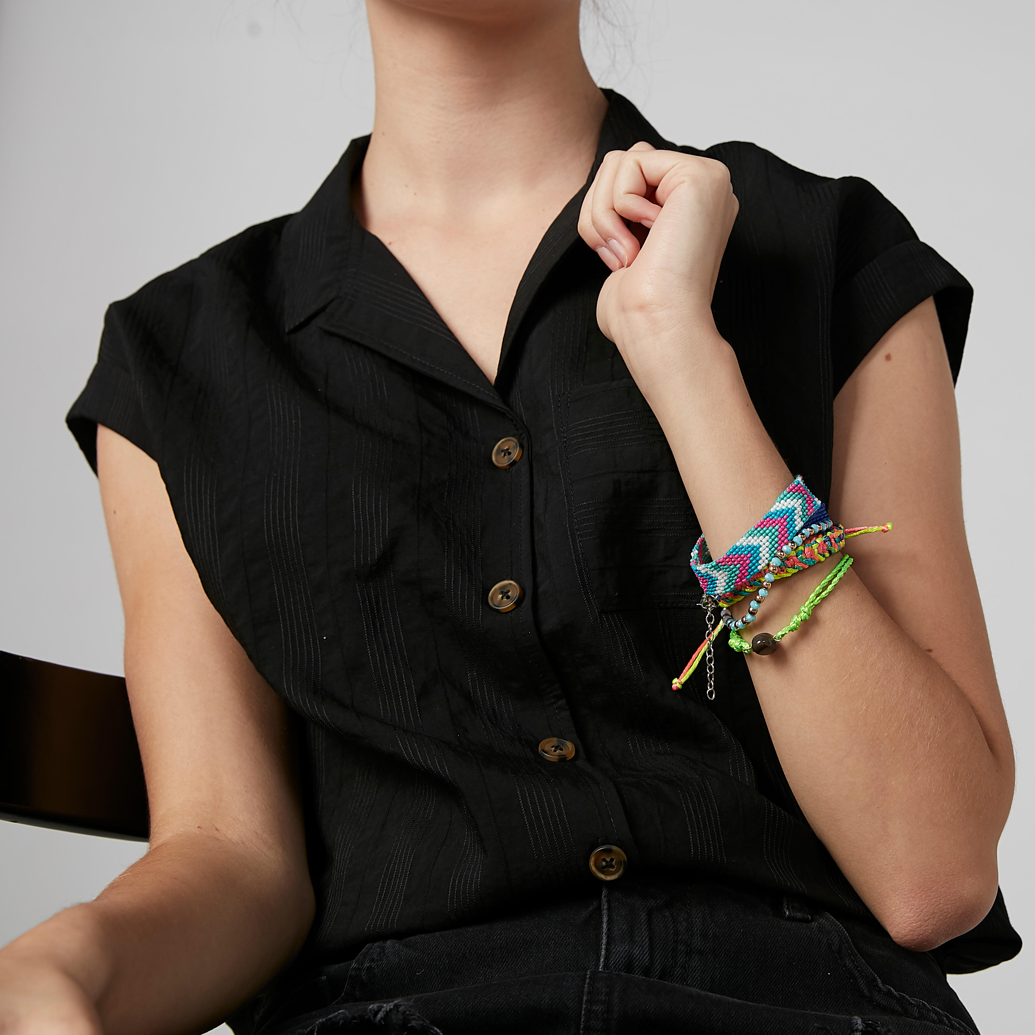 أساور مزيّنة - طقم من 6 قطع-women-watchesandjewellery-jewellery-banglesandbracelets-image-2