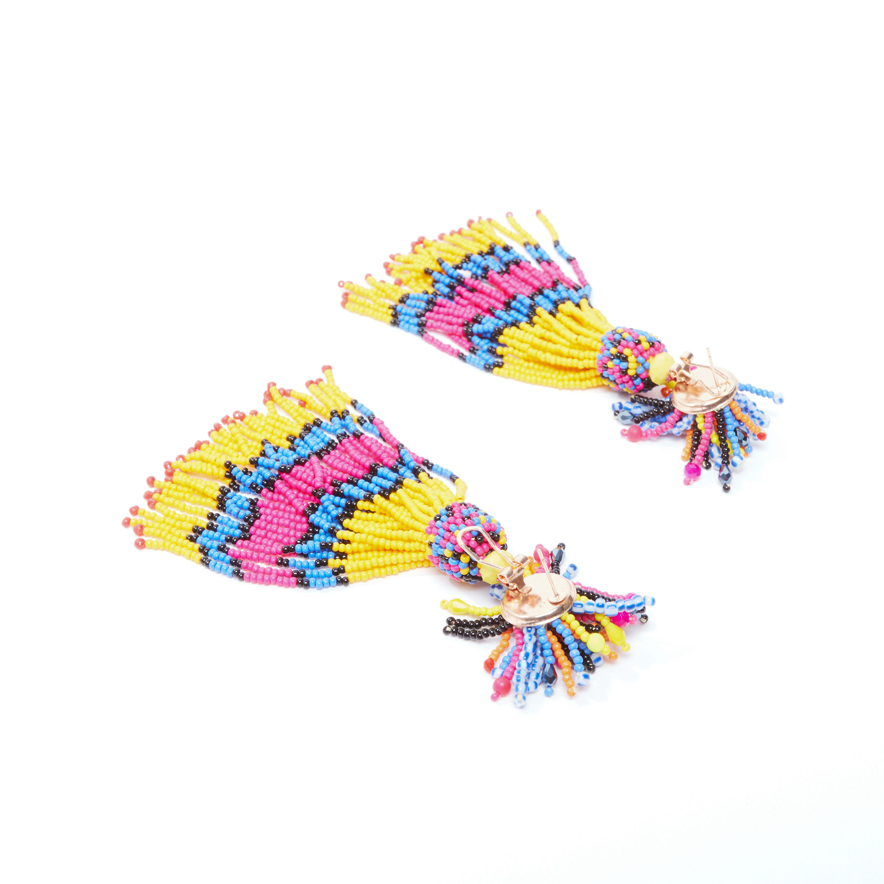 أقراط خرز متدليّة بمكبس إغلاق-women-watchesandjewellery-jewellery-earrings-image-1