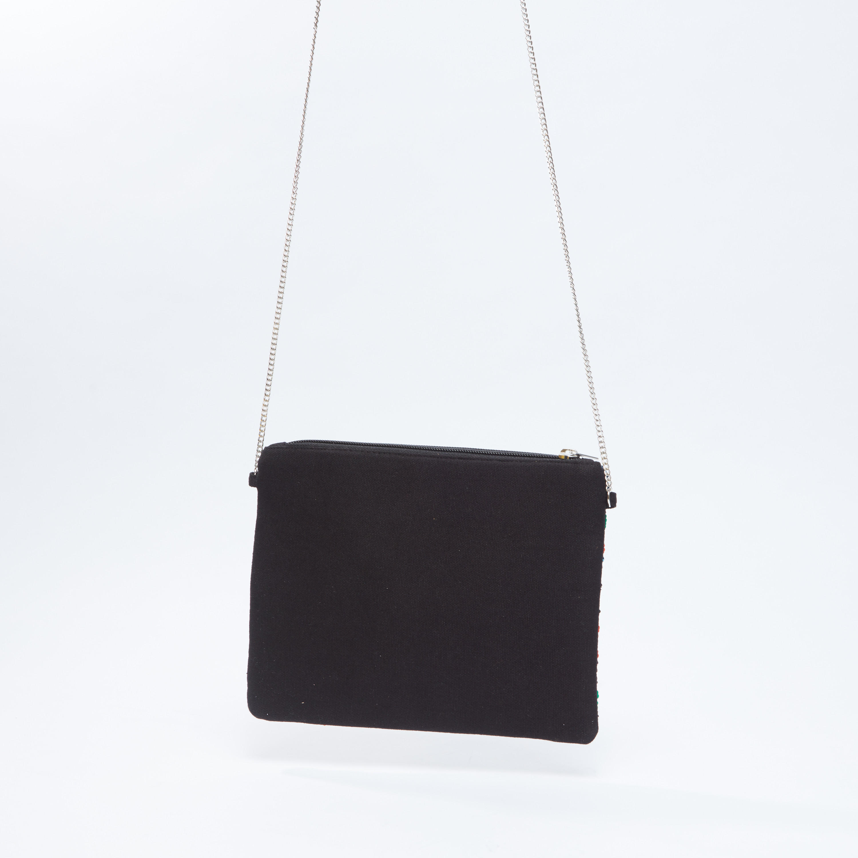 حقيبة كروس بودي بارزة الملمس بسلسلة ميتاليك وتزيينات-women-bagsandwallets-handbags-image-3
