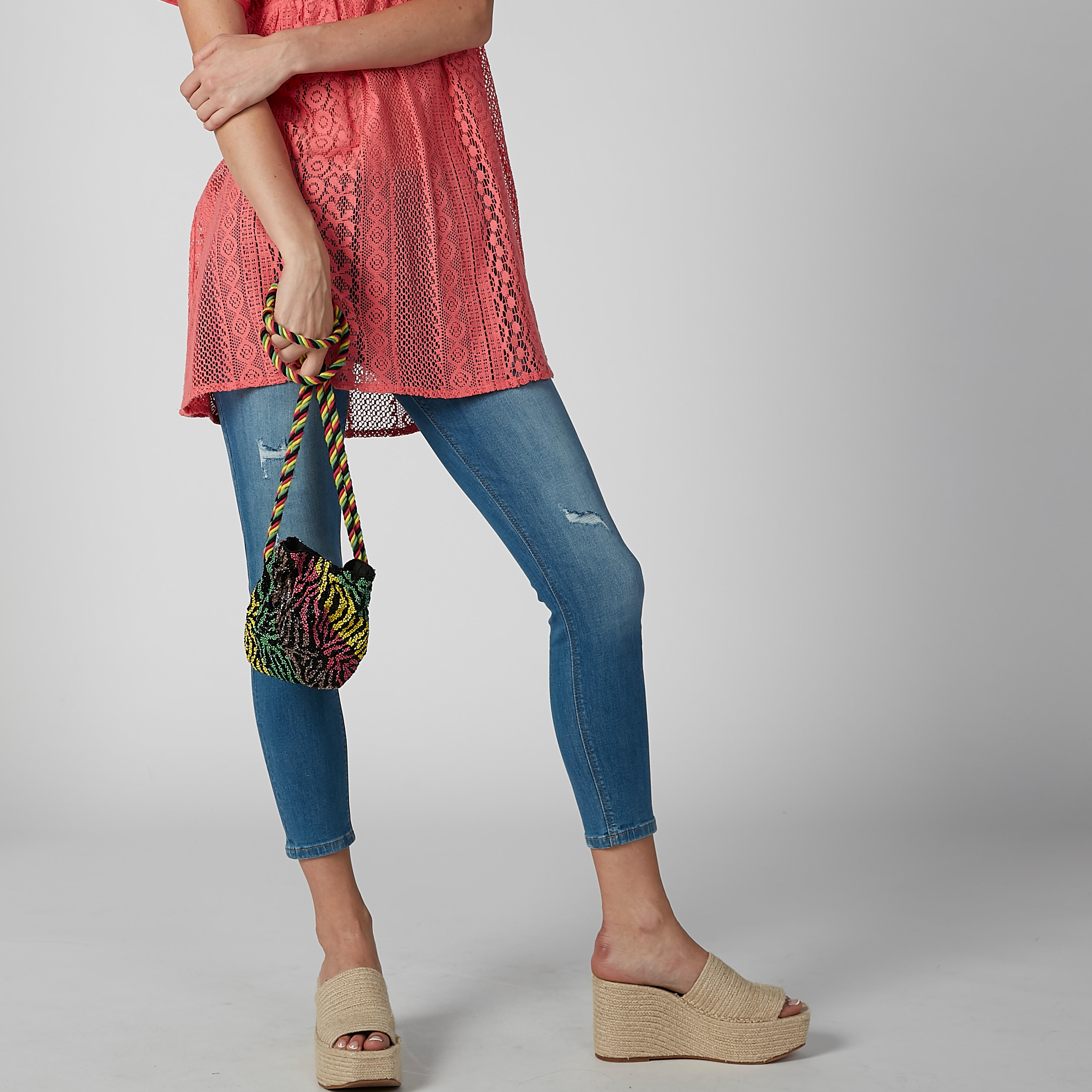 Beaded Crossbody Bag with Drawstring Strap-women-bagsandwallets-handbags-image-2