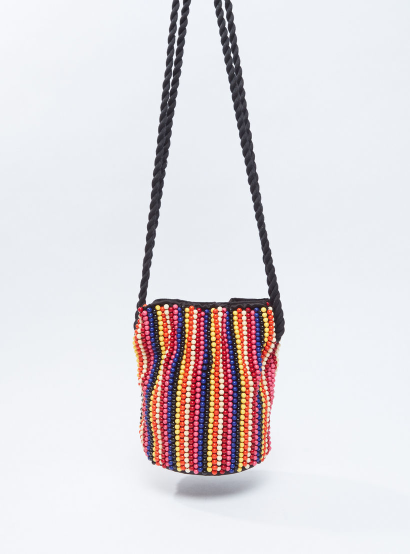 حقيبة كروس بودي خرز بحمّالات مزدوجة وتفاصيل بوم بوم-women-bagsandwallets-handbags-image-3