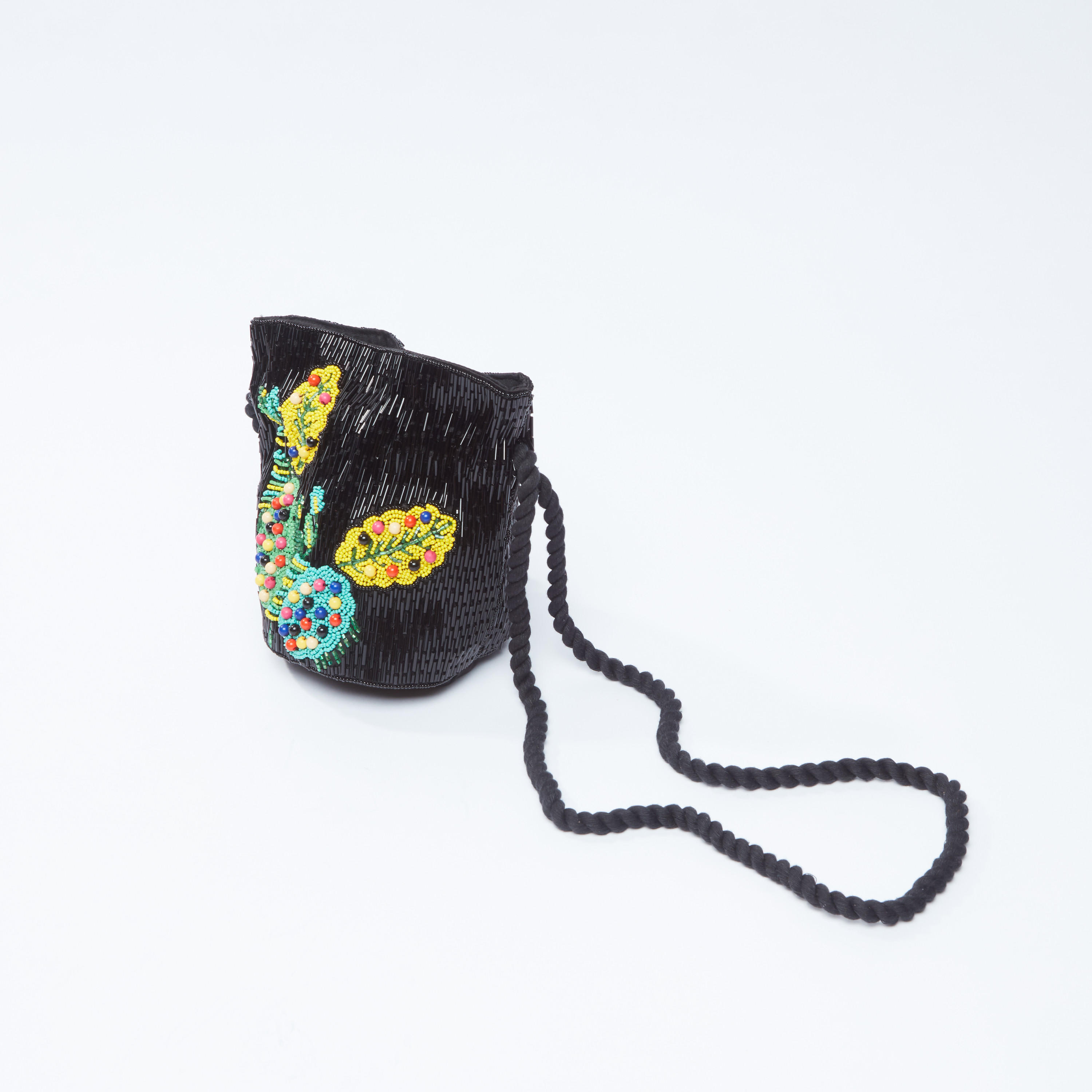 Beaded Crossbody Bag with Textured Drawstring Strap-women-bagsandwallets-handbags-image-1