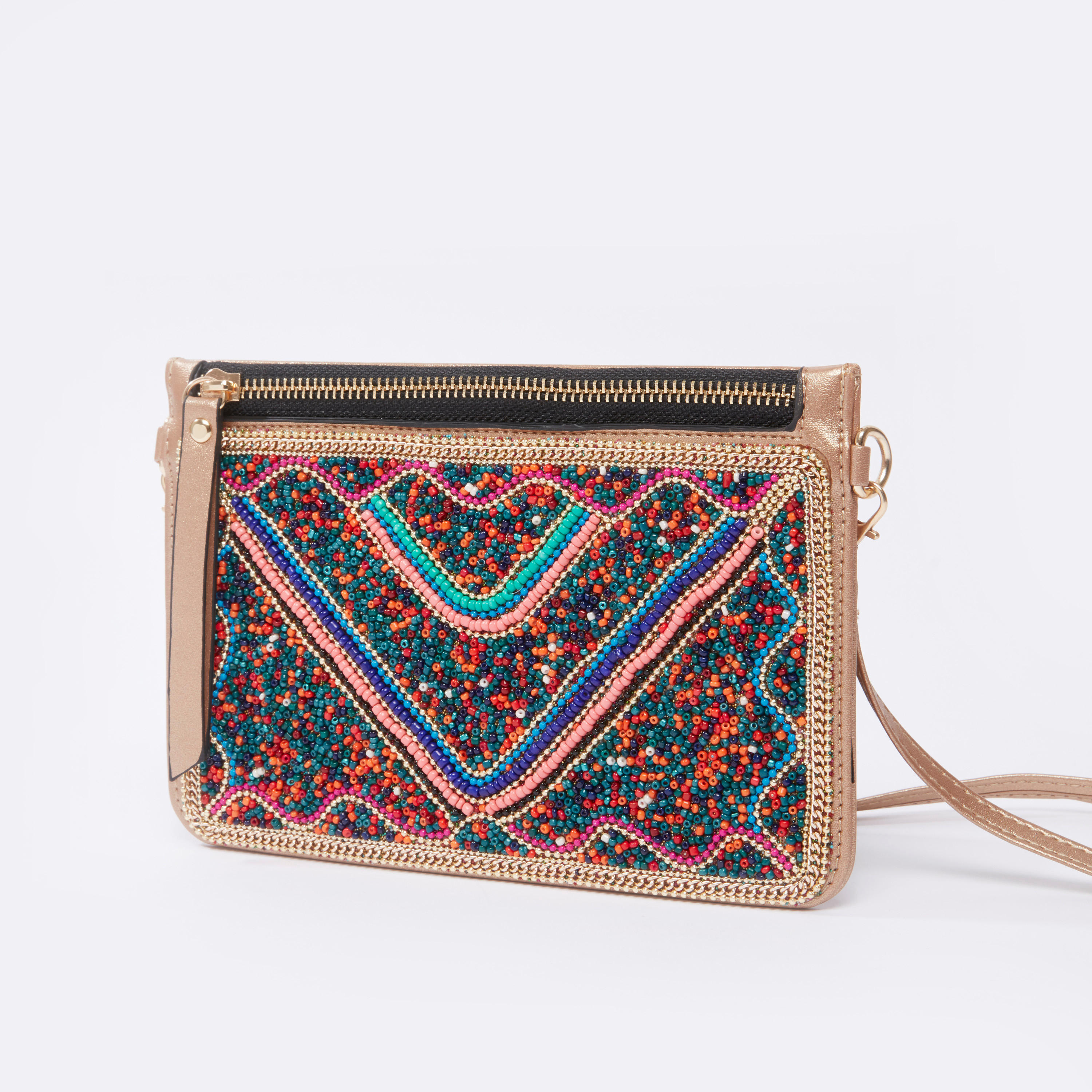 حقيبة كروس بودي خرز بسحاب إغلاق وحمالة-women-bagsandwallets-handbags-image-3