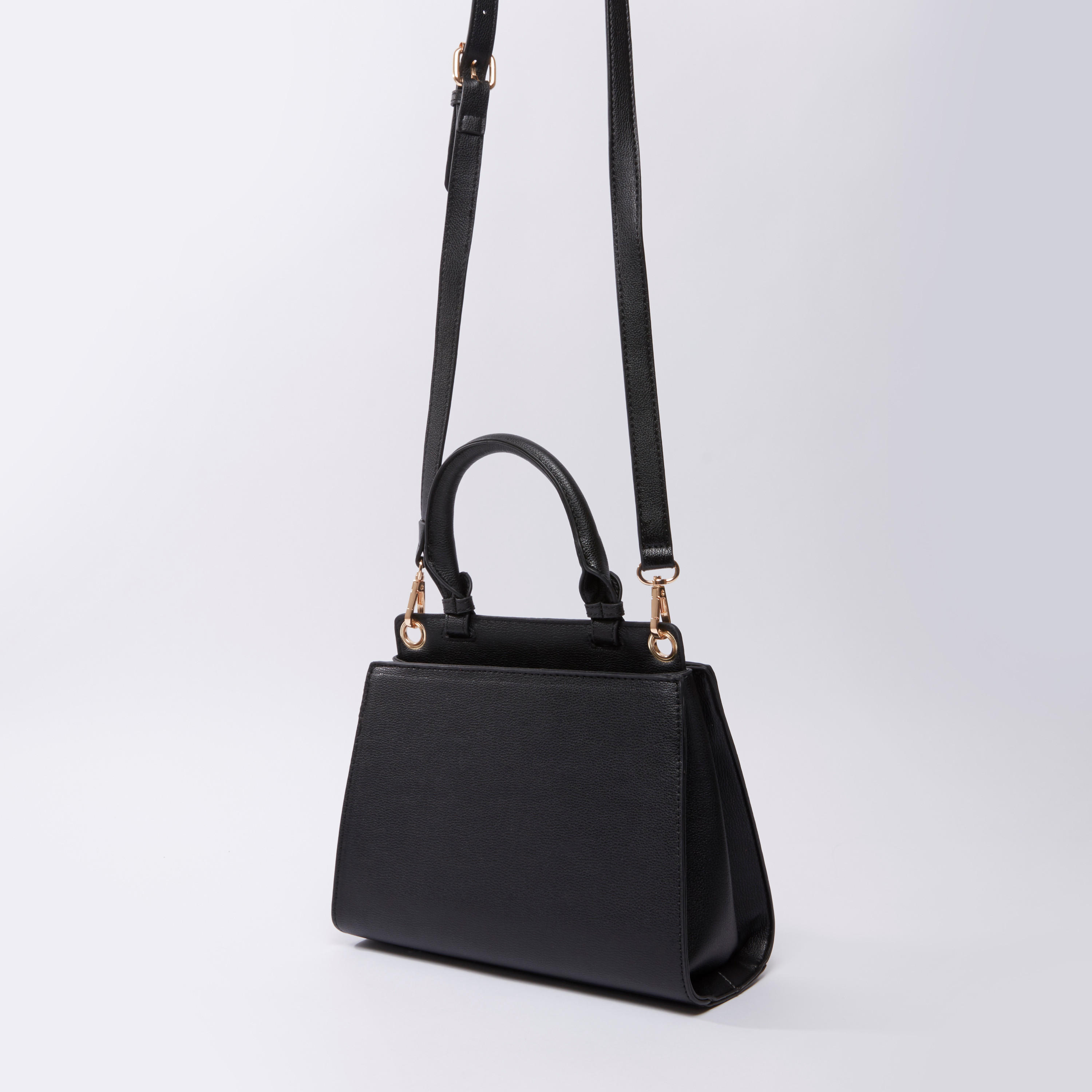 حقيبة يد بارزة الملمس بحمالة قابلة للفصل وتفاصيل مرصّعة-women-bagsandwallets-handbags-image-3
