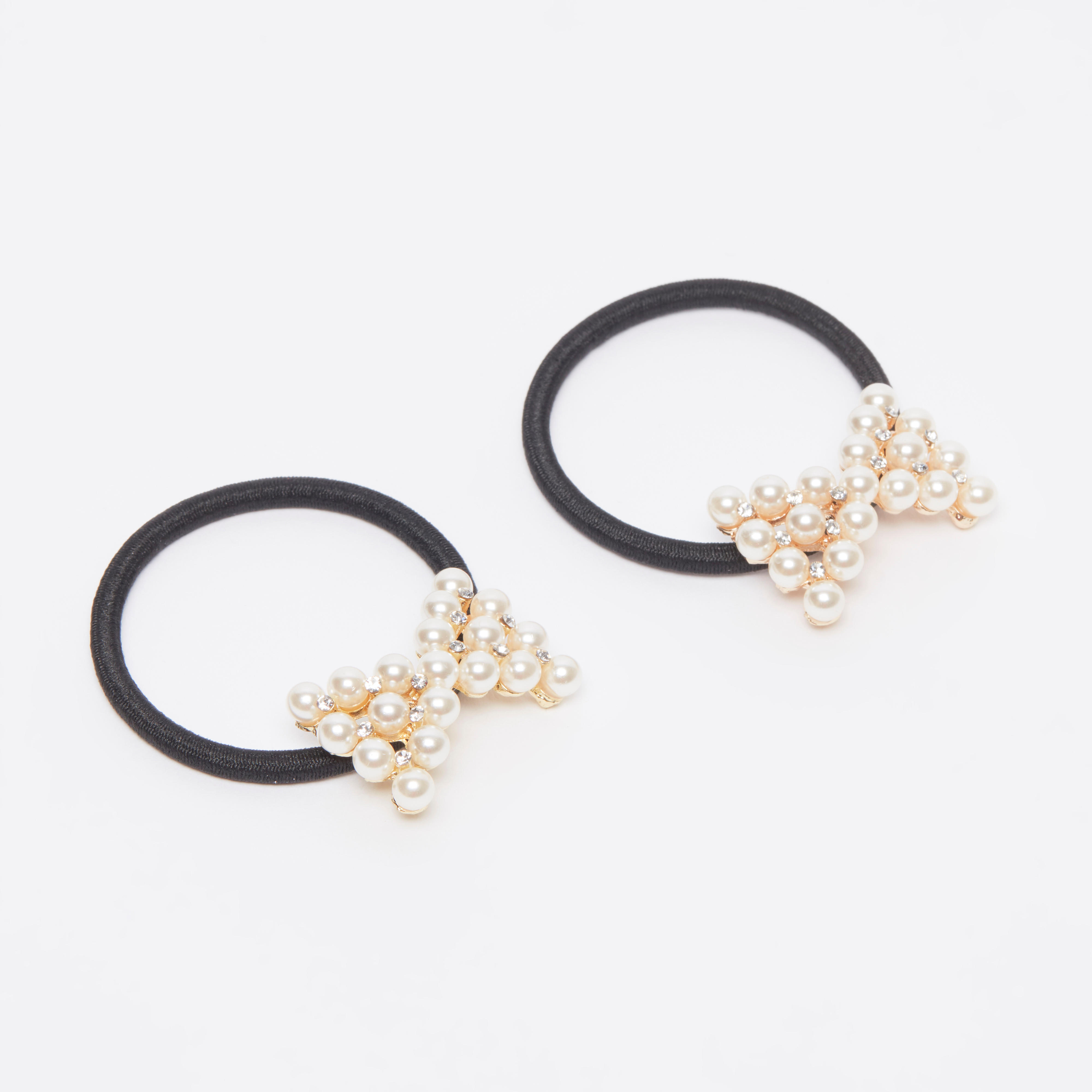 ربطة شعر مزيّنة بفيونكة - طقم من قطعتين-women-hairaccessories-image-1