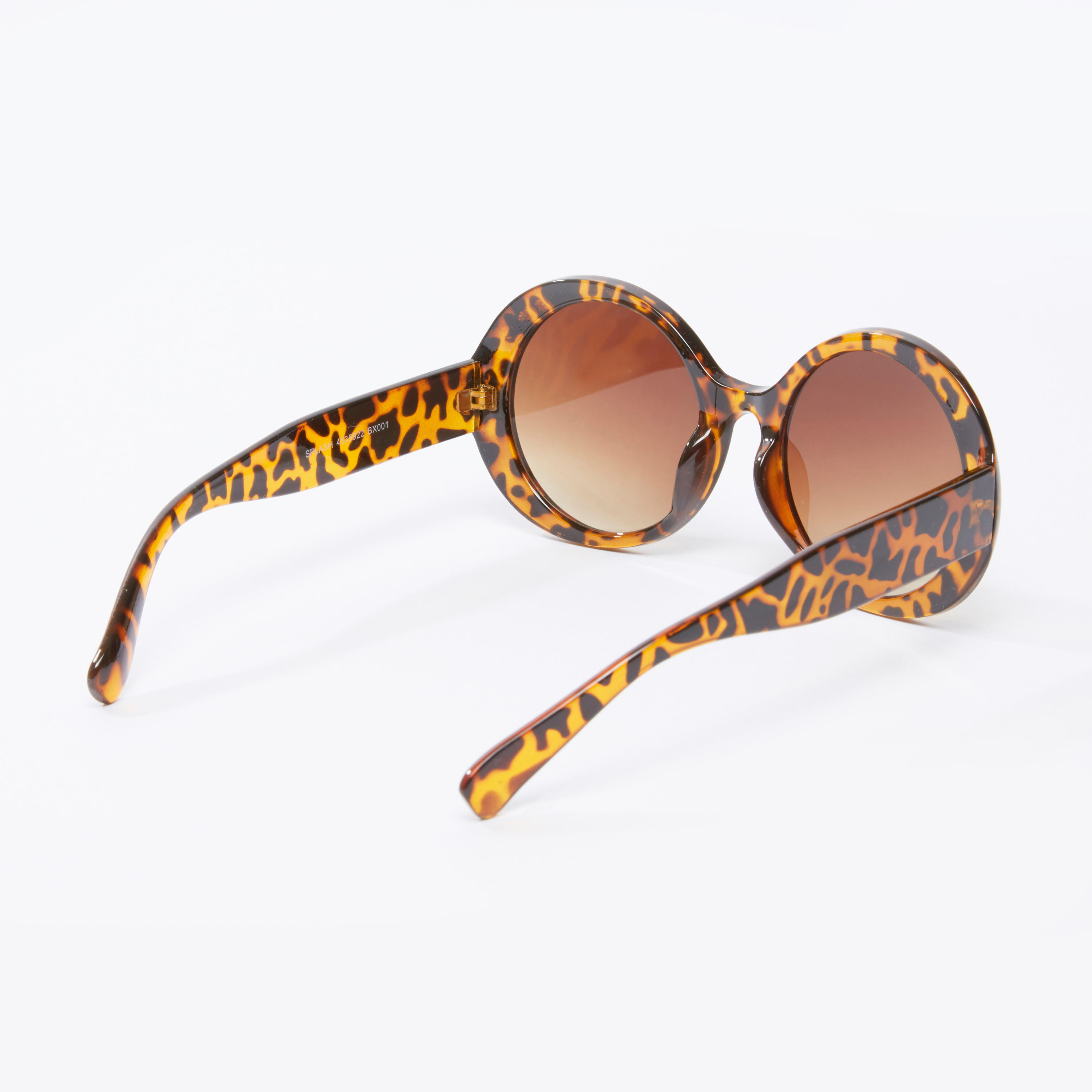 Full Rim Printed Round Sunglasses with Nose Pads and Wide Temple Tips-women-sunglasses-image-4