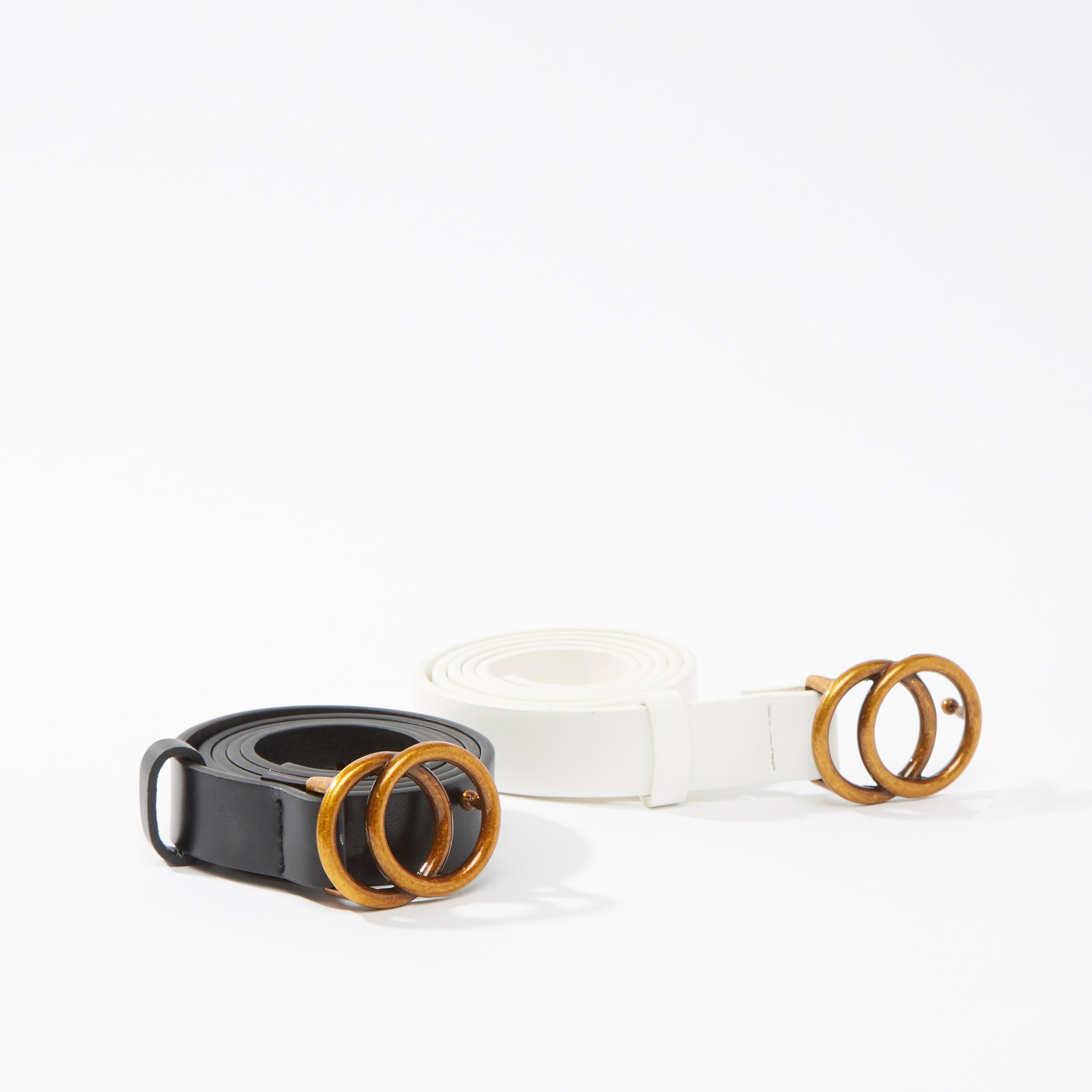 حزام سادة بإبزيم بدبوس - طقم من قطعتين-women-clothingaccessories-belts-image-3