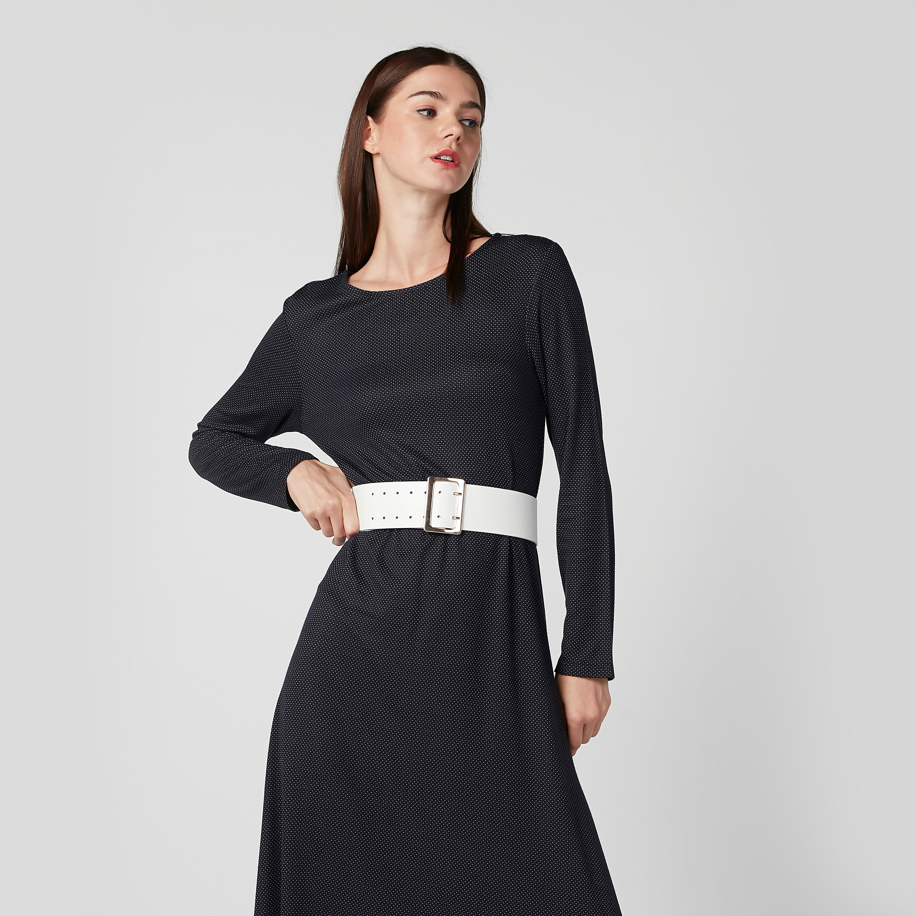 Textured Belt with Double Pin Buckle-women-clothingaccessories-belts-image-2