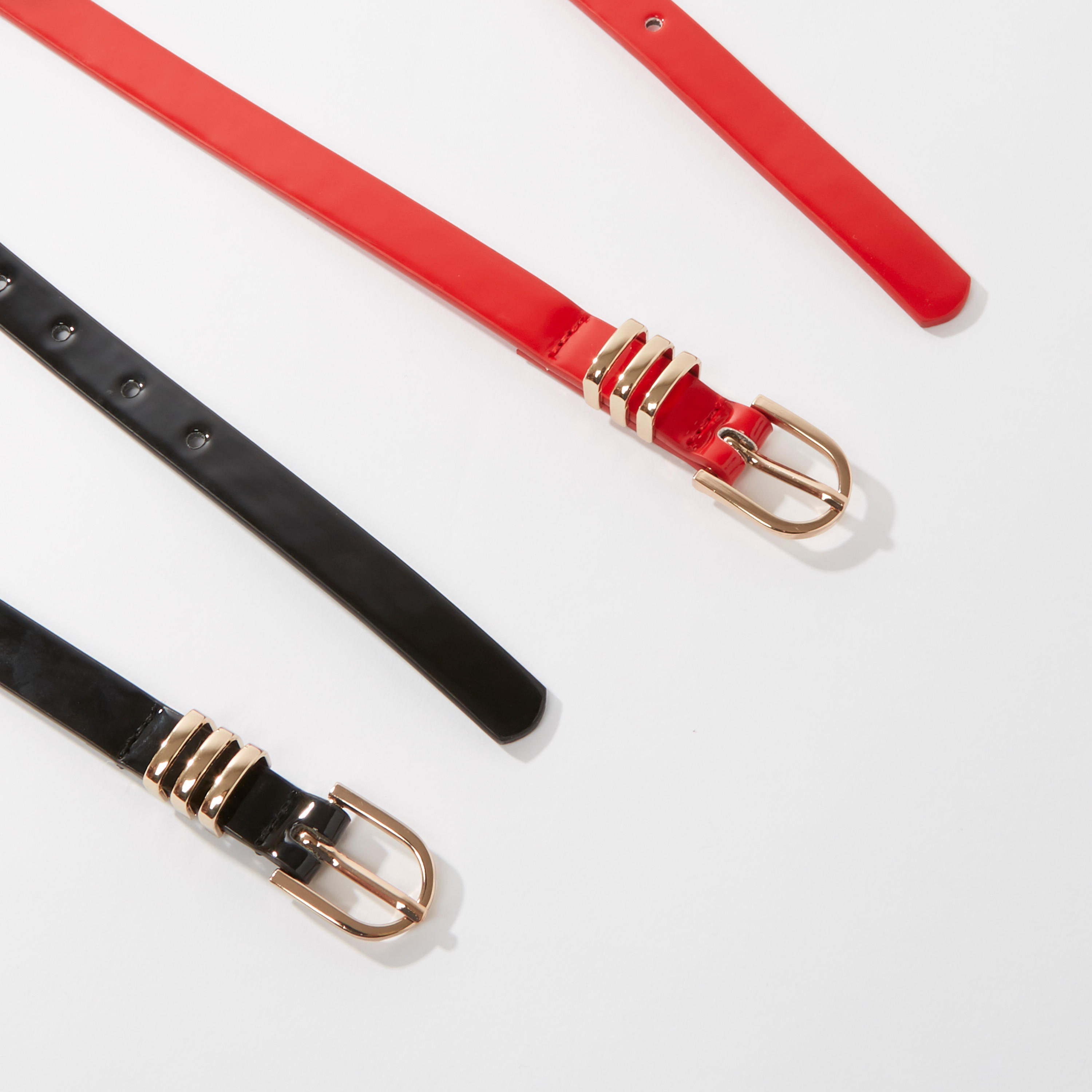 Set of 2 - Plain Belt with Pin Buckle-women-clothingaccessories-belts-image-3