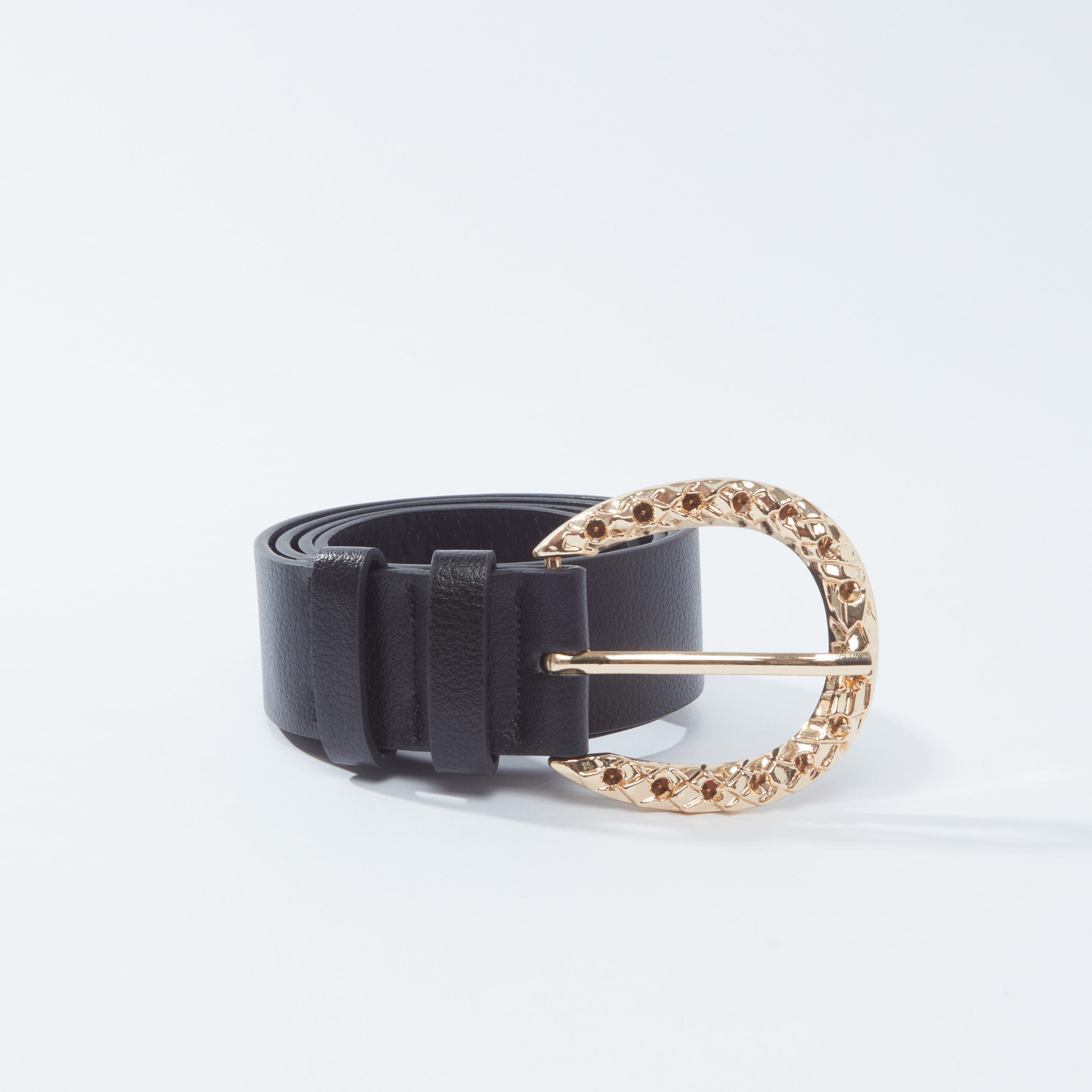 حزام بارز الملمس بإبزيم بدبوس-women-clothingaccessories-belts-image-3
