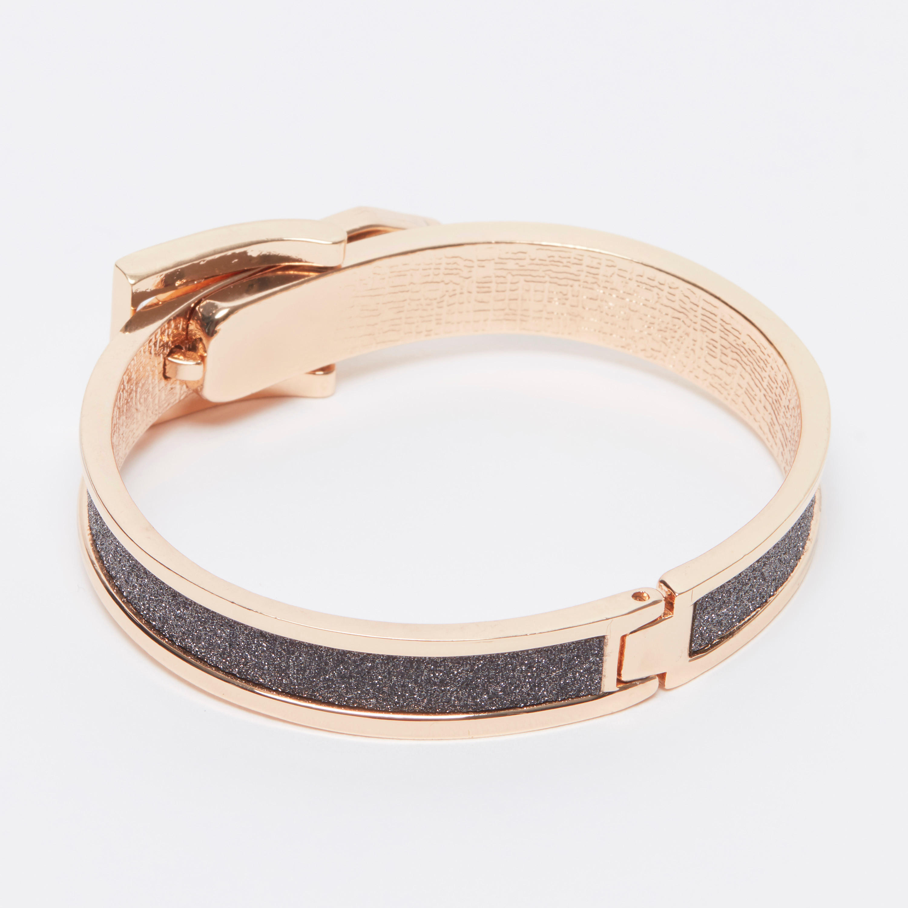 Metallic Cuff Bracelet with Glitter Accent-women-watchesandjewellery-jewellery-banglesandbracelets-image-3