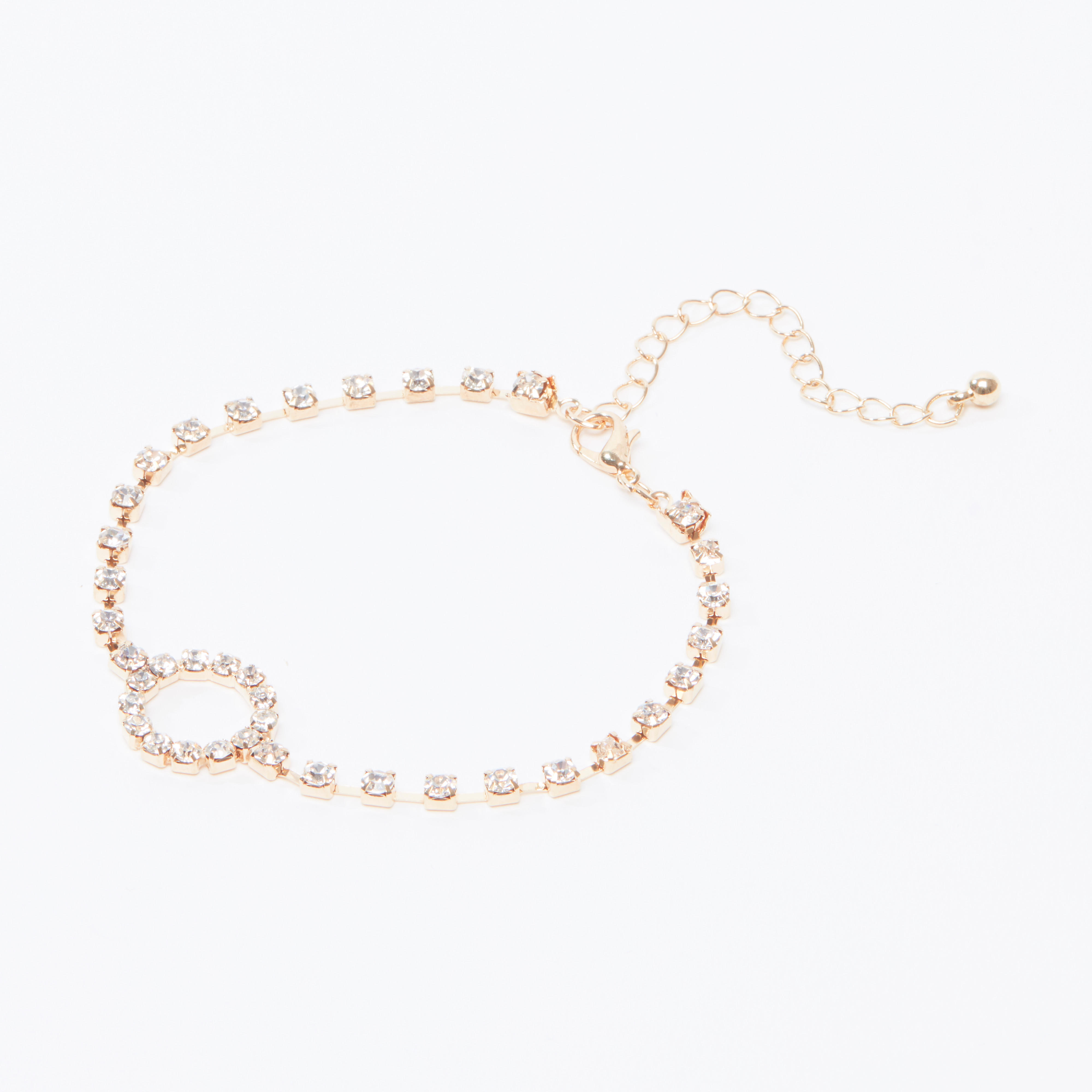 أساور مزينة بمشبك إغلاق - طقم من 4 قطع-women-watchesandjewellery-jewellery-banglesandbracelets-image-4