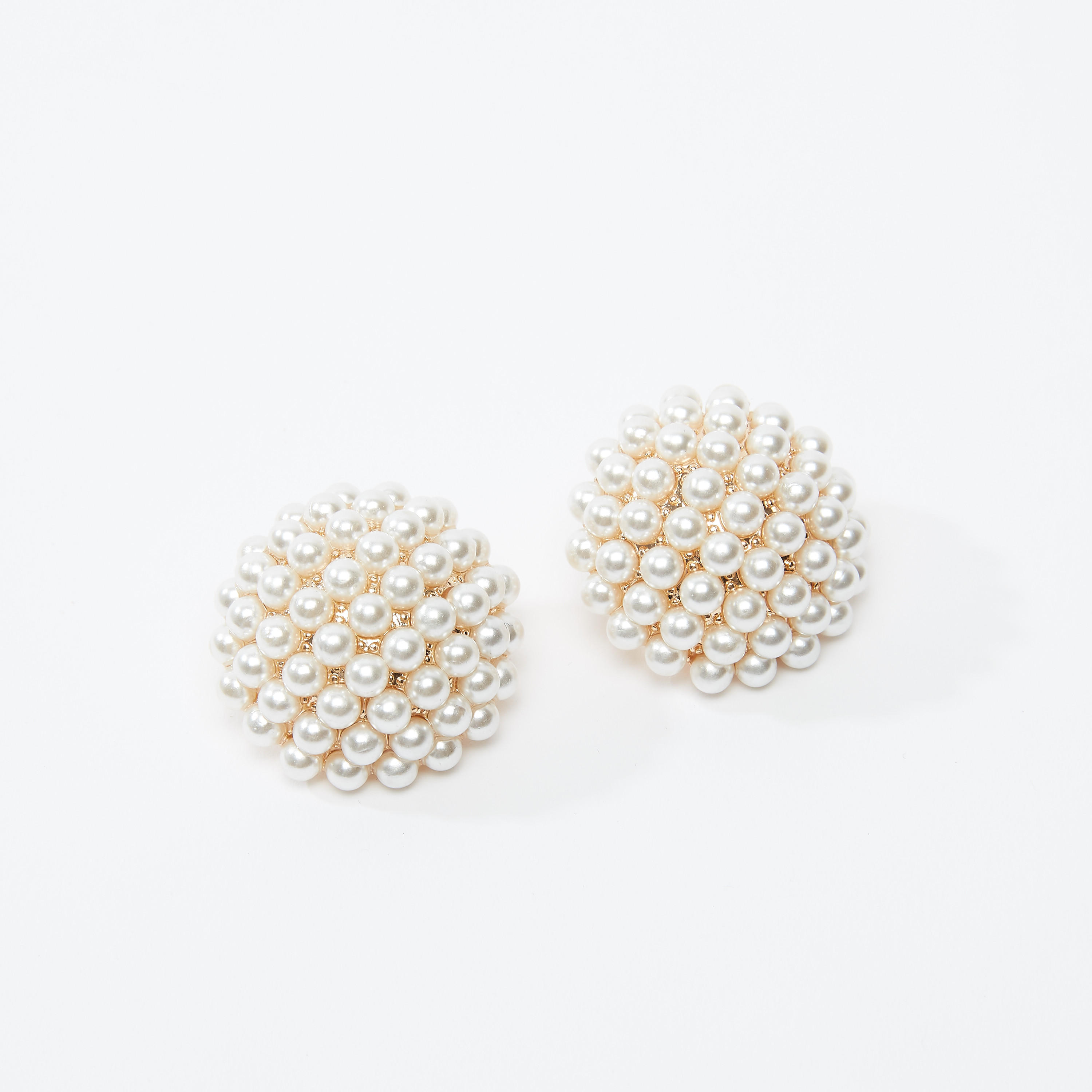 Beaded Earrings with Pushback Closure-women-watchesandjewellery-jewellery-earrings-image-1