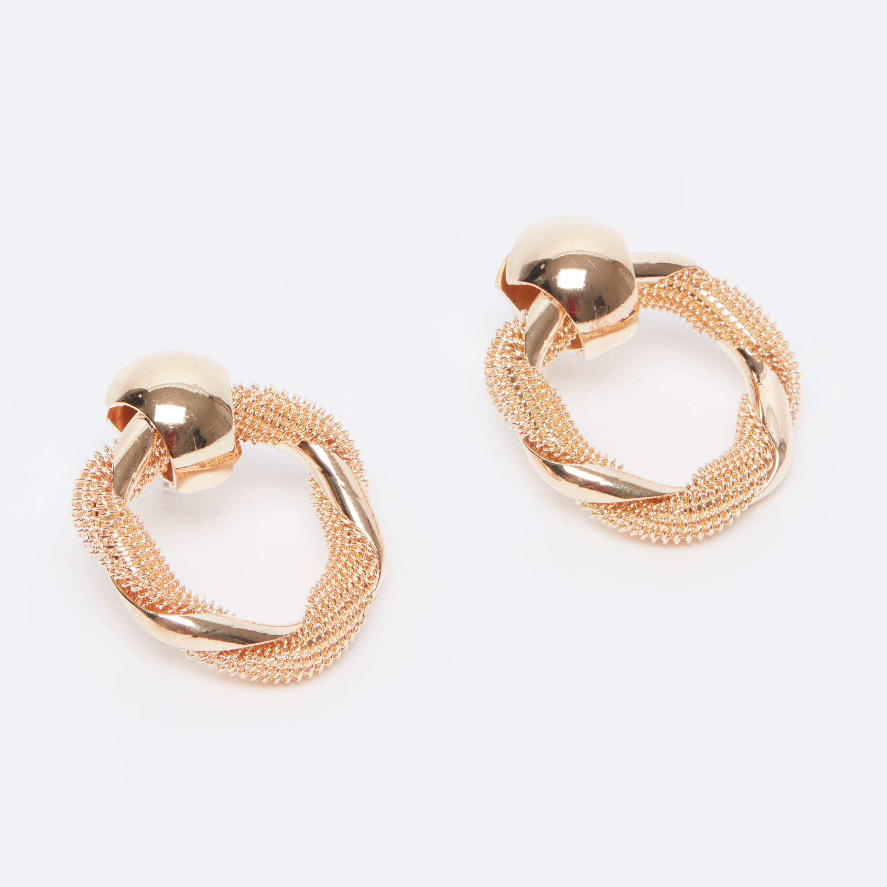 Embellished Dangling Earrings with Pushback Closure-women-watchesandjewellery-jewellery-earrings-image-1