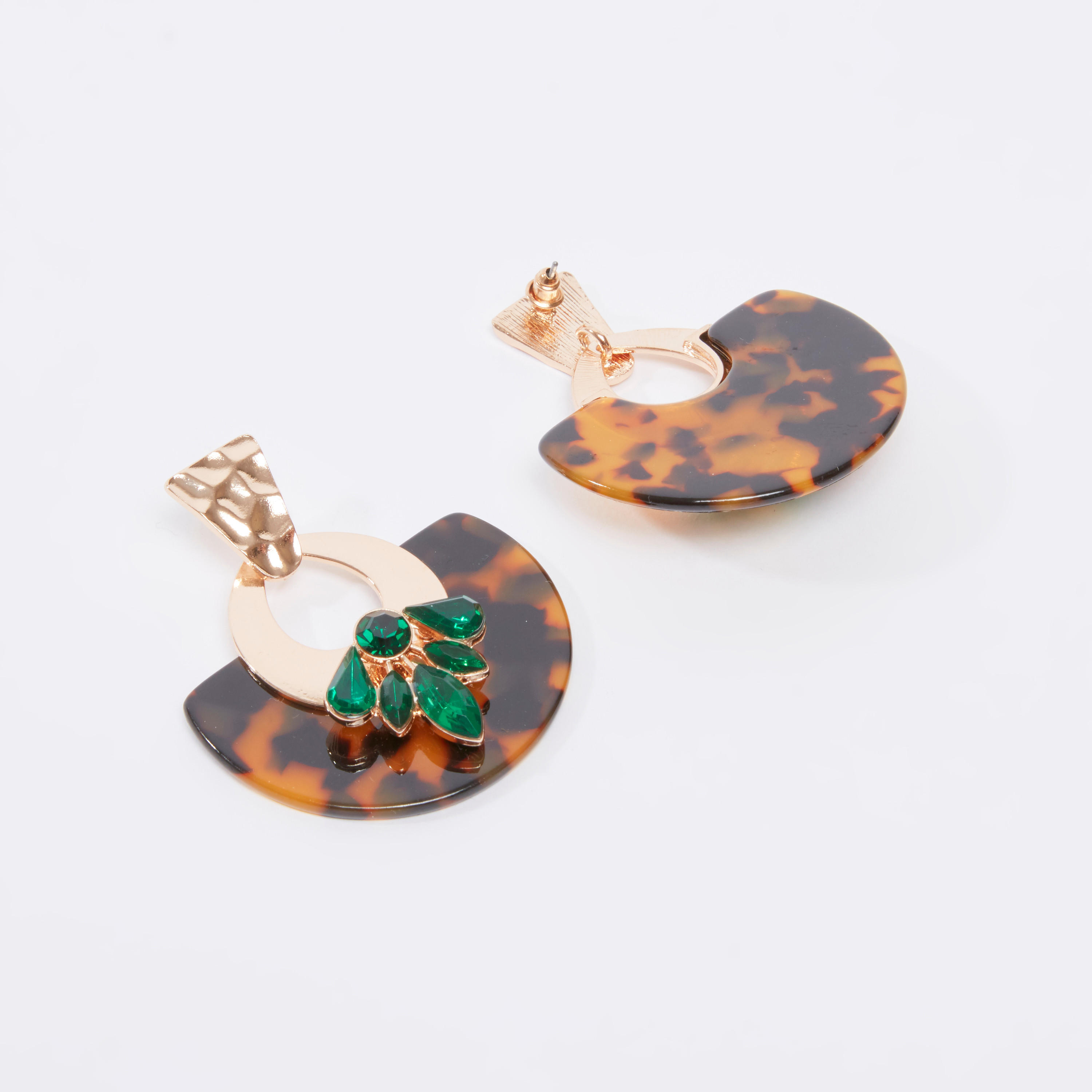 Embellished Dangling Earrings with Pushback Closure-women-watchesandjewellery-jewellery-earrings-image-3