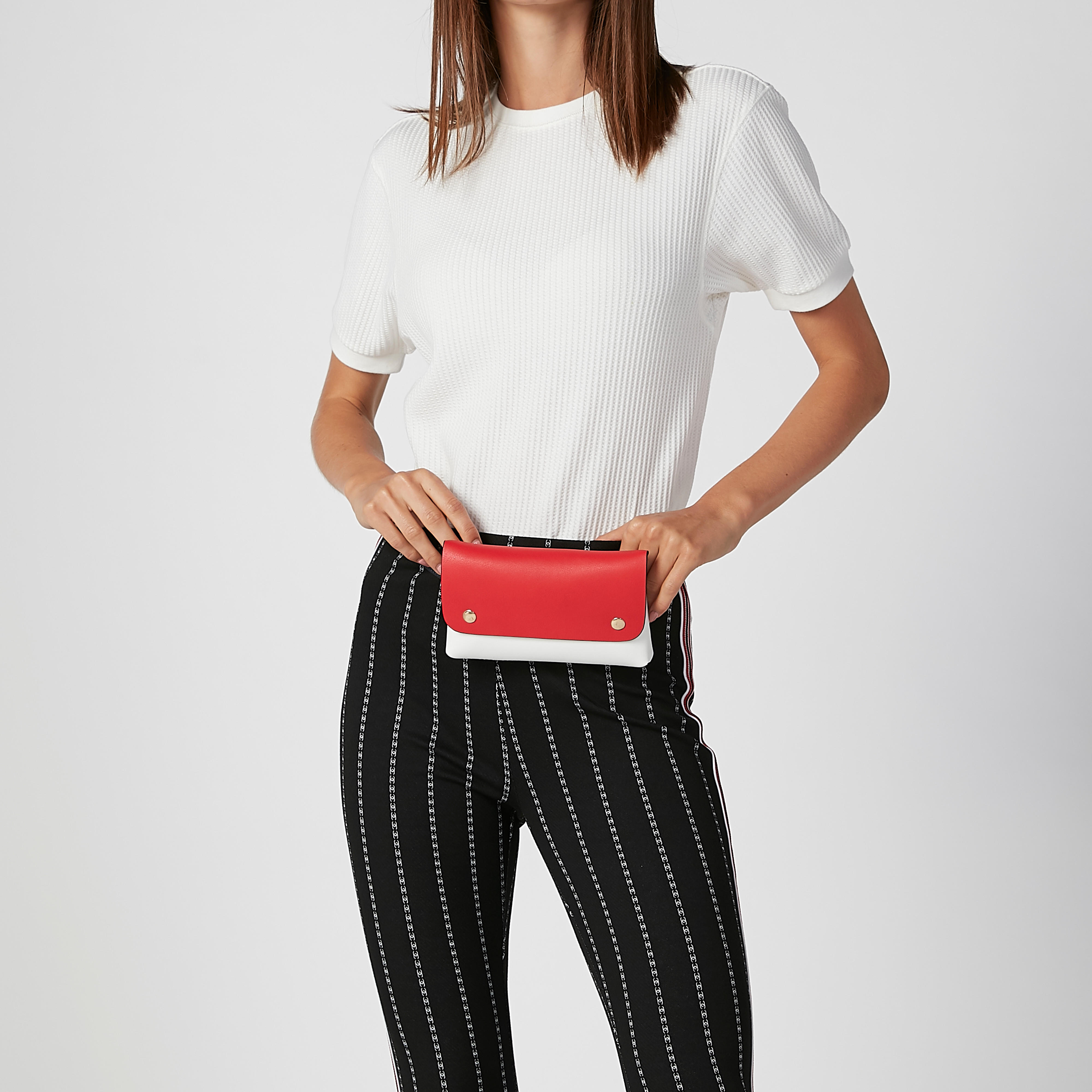 حزام بارز الملمس بإبزيم إغلاق بدبوس مع شنطة-women-clothingaccessories-belts-image-2