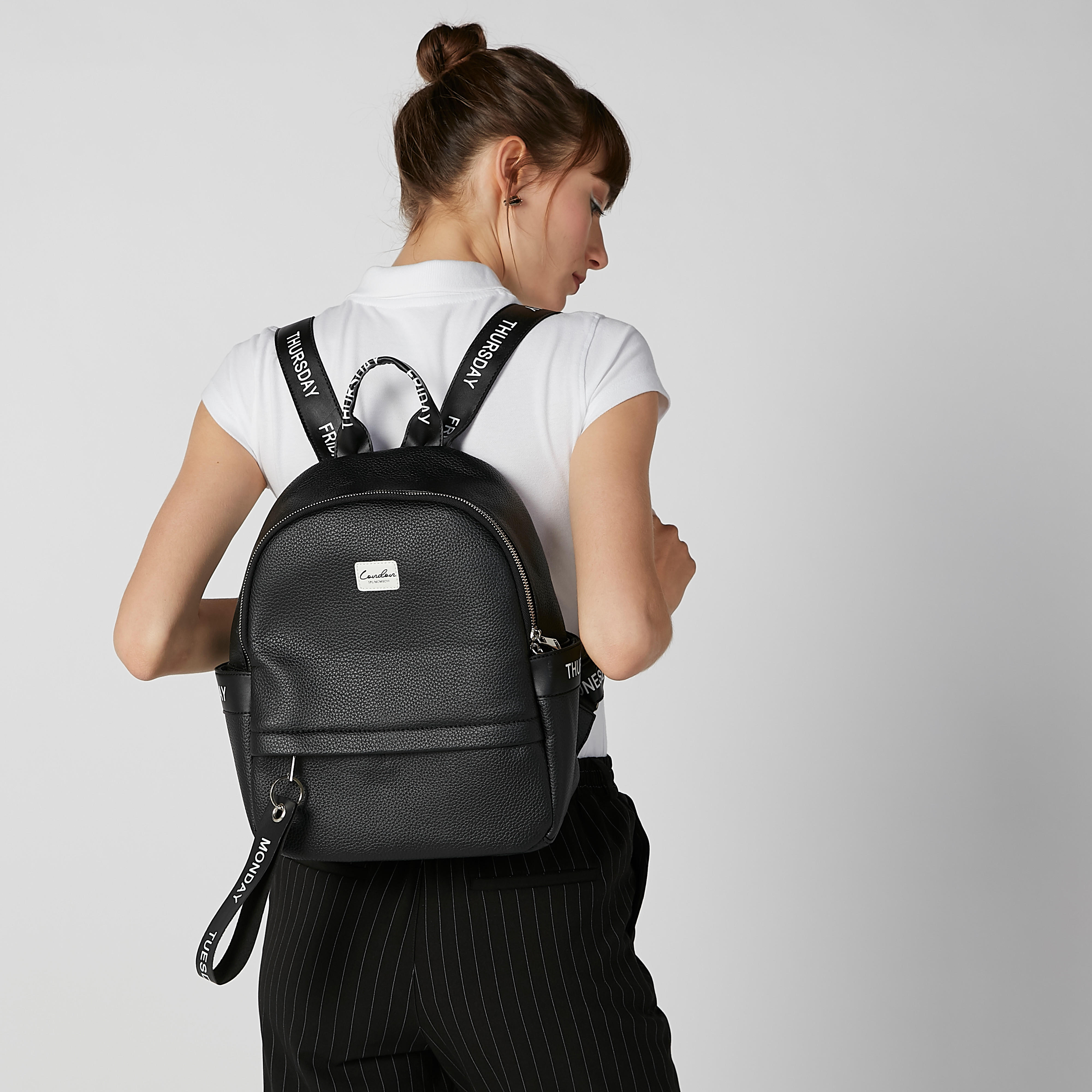 شنطة ظهر بارزة الملمس بحمّالات كتف قابلة للتعديل بطبعات-women-bagsandwallets-handbags-image-4