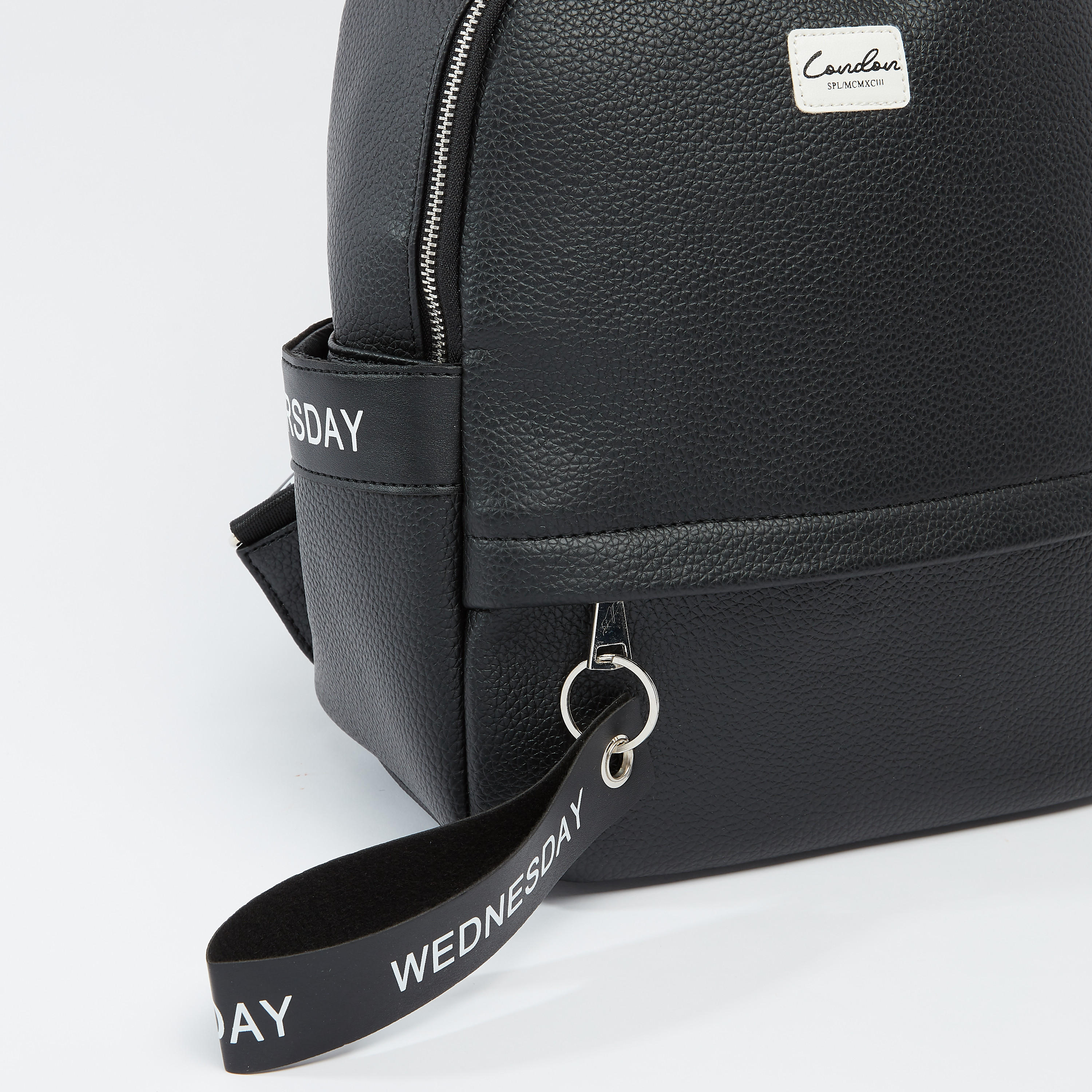 شنطة ظهر بارزة الملمس بحمّالات كتف قابلة للتعديل بطبعات-women-bagsandwallets-handbags-image-3