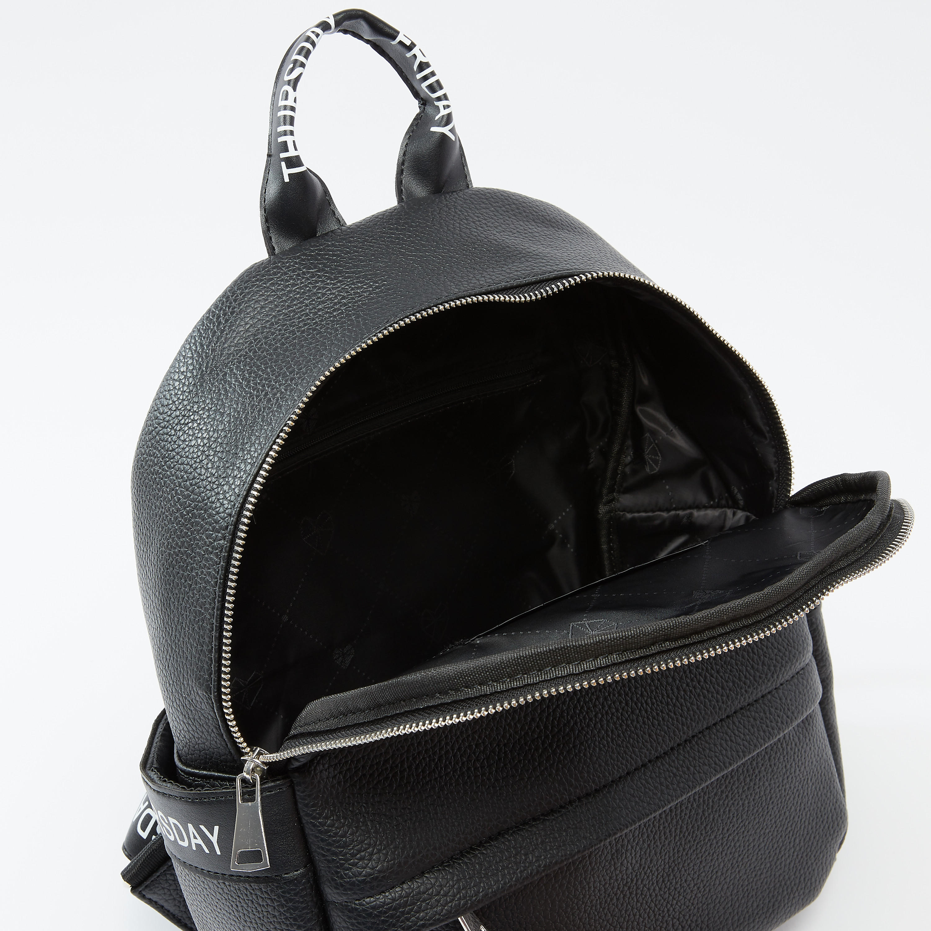 شنطة ظهر بارزة الملمس بحمّالات كتف قابلة للتعديل بطبعات-women-bagsandwallets-handbags-image-1