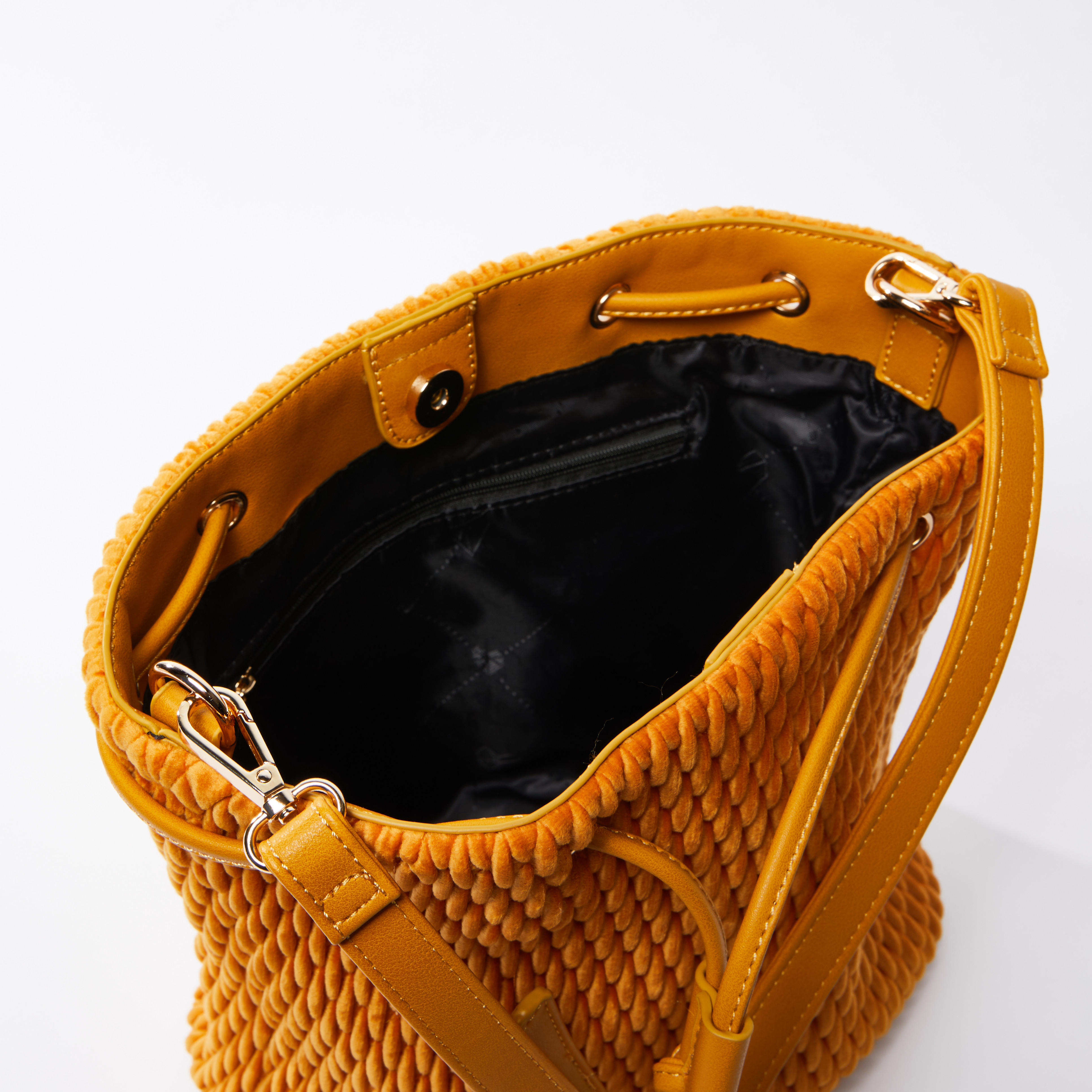 شنطة توتي بارزة الملمس بحزام قابل للفصل-women-bagsandwallets-handbags-image-5