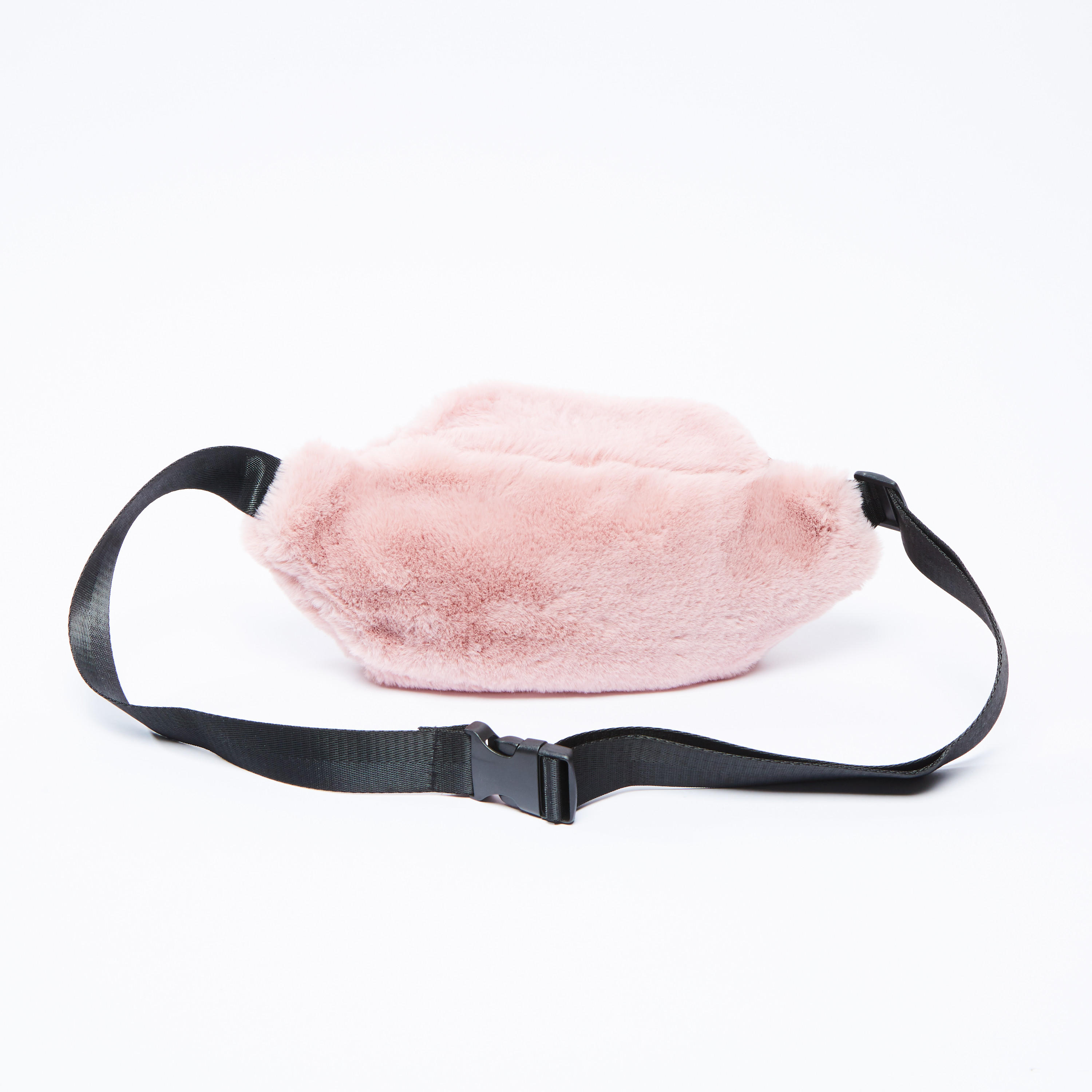 Plush Fanny Pack with Adjustable Strap and Clip-On Closure-women-bagsandwallets-handbags-image-3