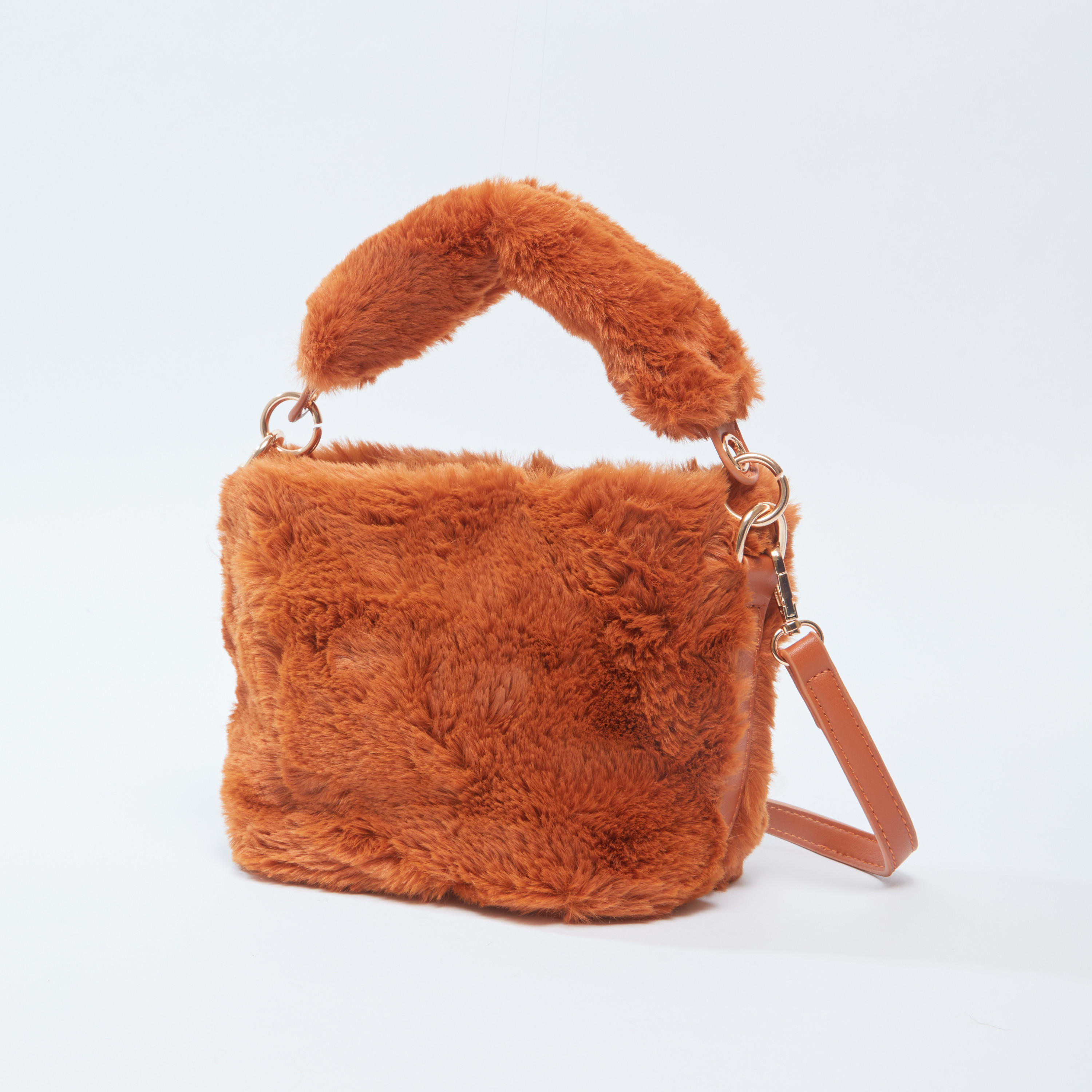 شنطة كروس بودي بارزة الملمس بسحاب إغلاق وحمالة قابلة للفصل-women-bagsandwallets-handbags-image-1