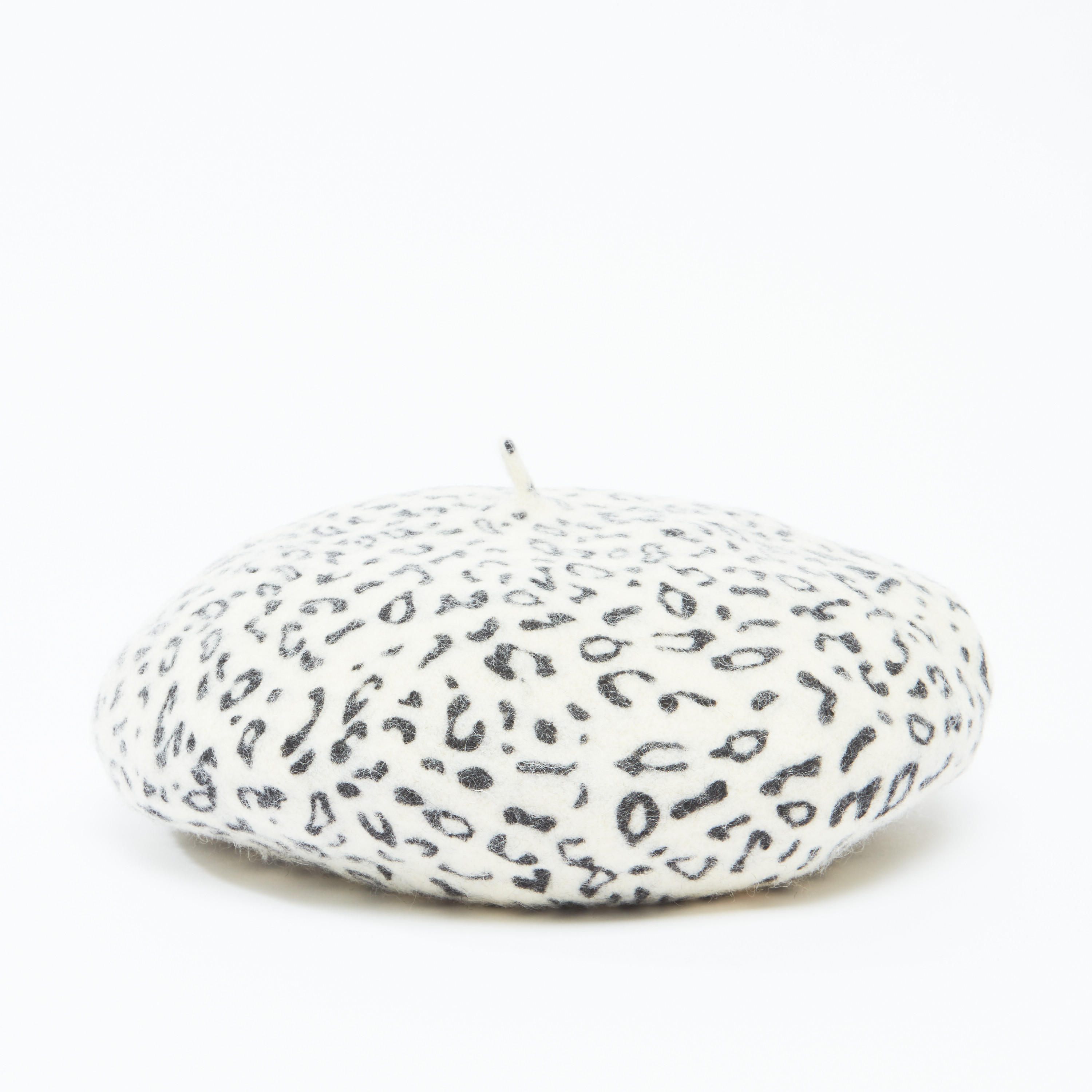 Animal Printed Beret Hat-women-clothingaccessories-capsandhats-image-1