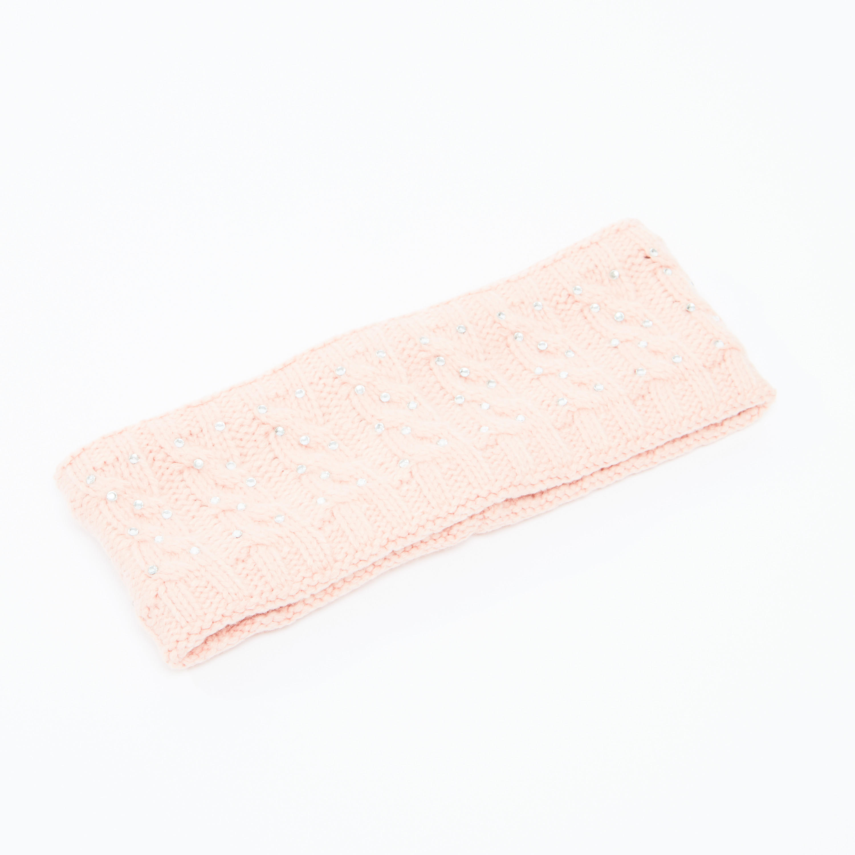 Textured Headband with Stud Detail-women-hairaccessories-image-1