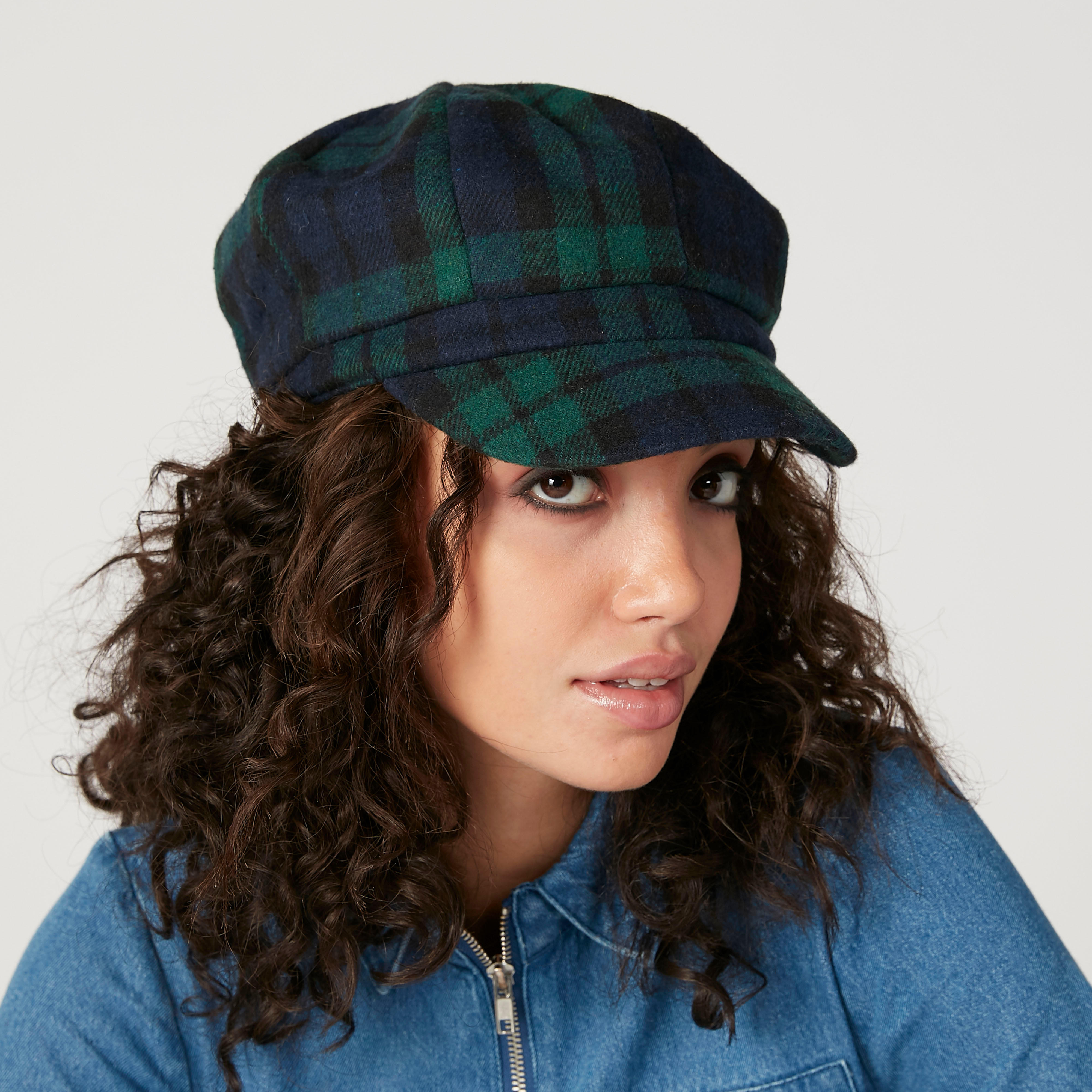 كاب بيريه كاروهات-women-clothingaccessories-capsandhats-image-3