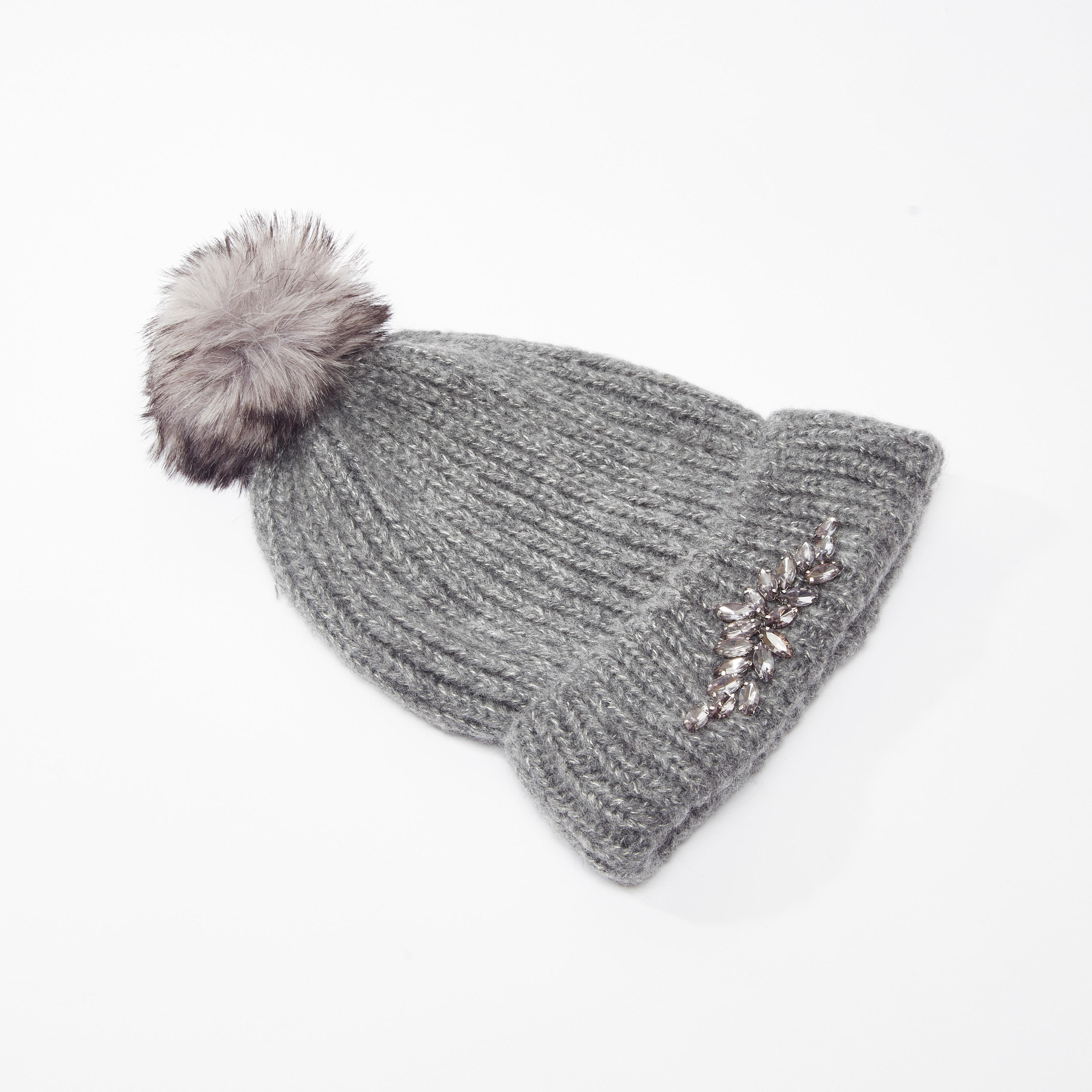 قبعة بيني بارزة الملمس بتفاصيل مزخرفة-women-clothingaccessories-capsandhats-image-3